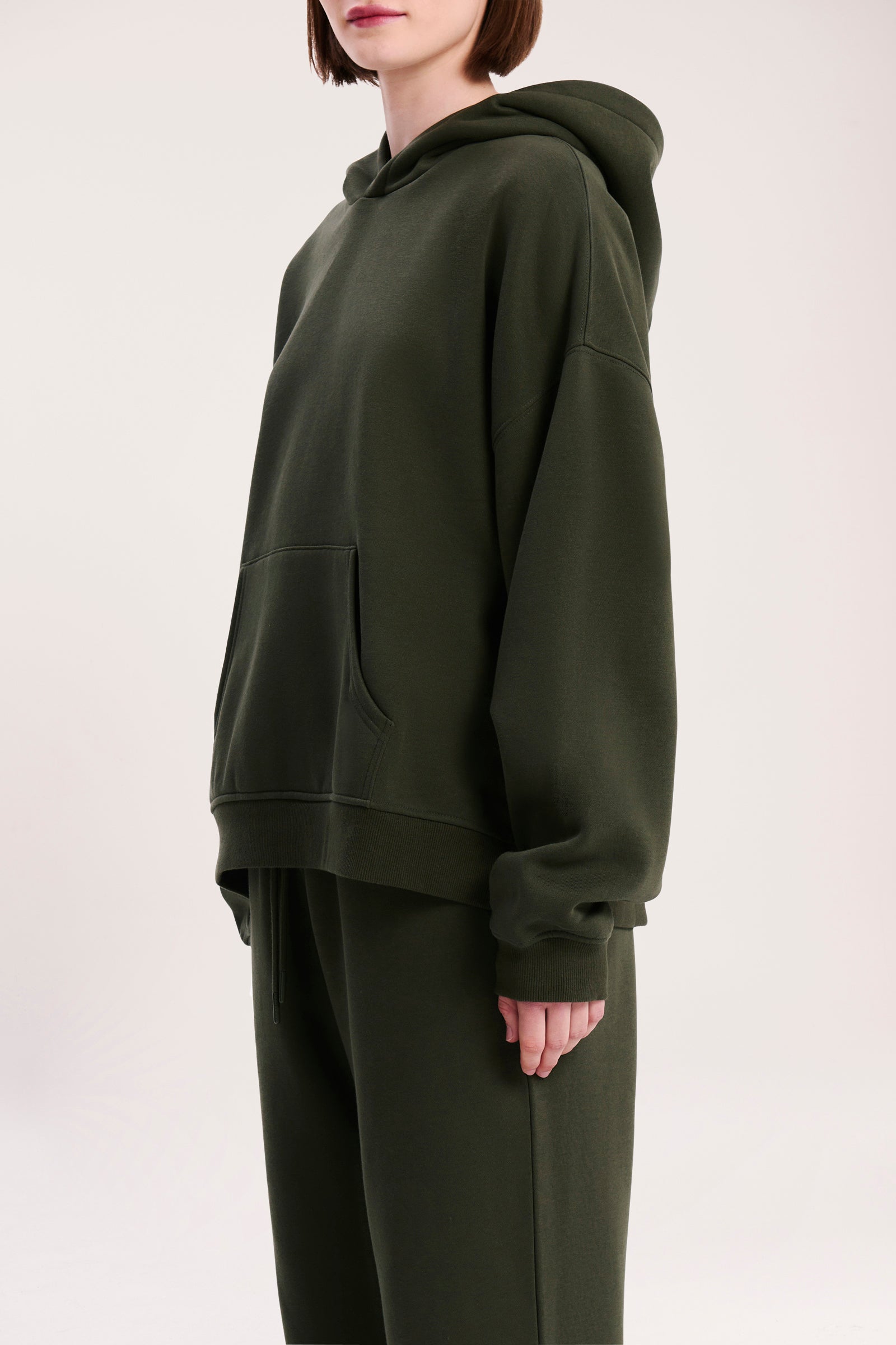 Green on sale oversized hoodie