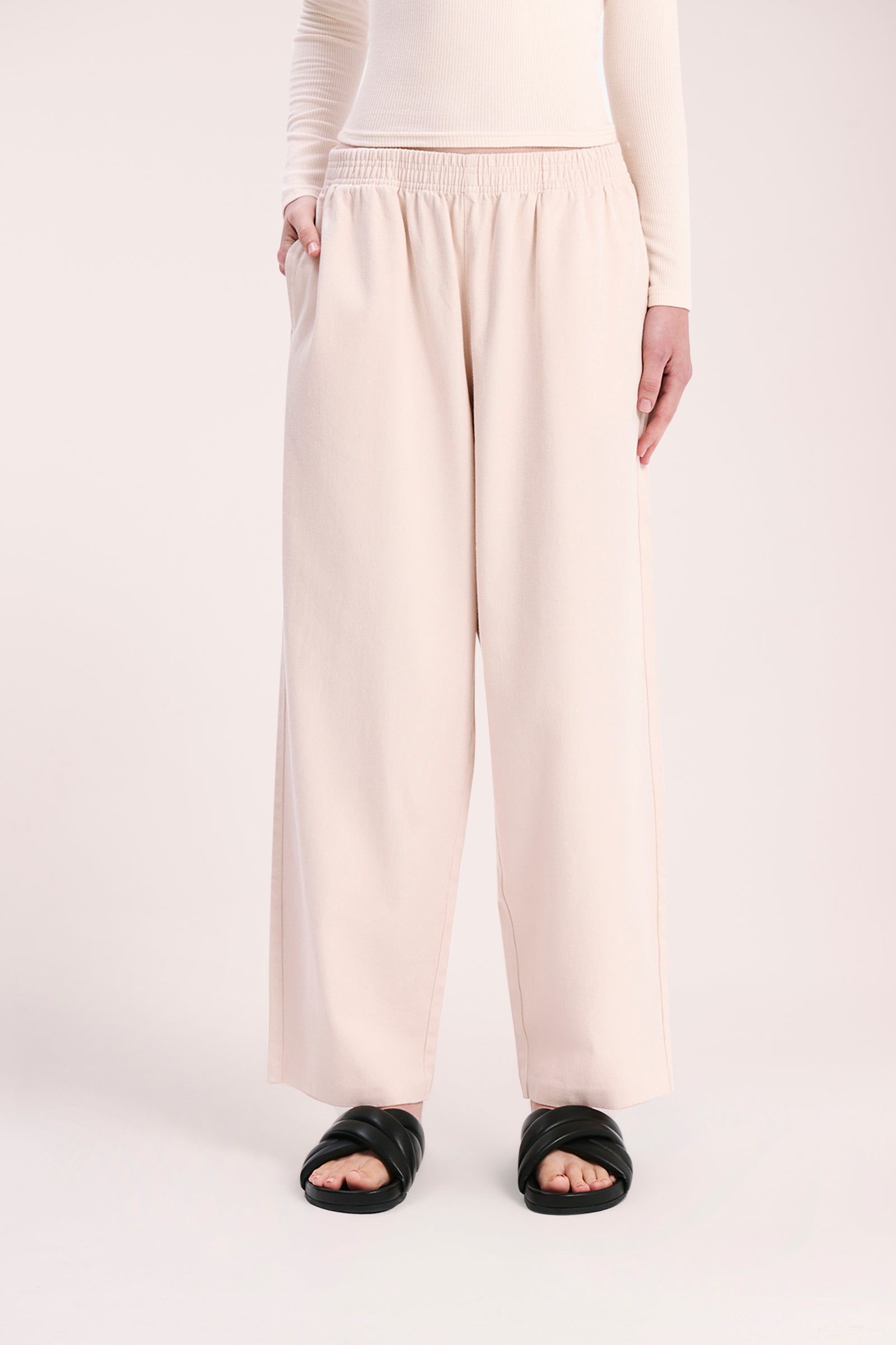 Nude Lucy Brookes Pant In White Cloud 