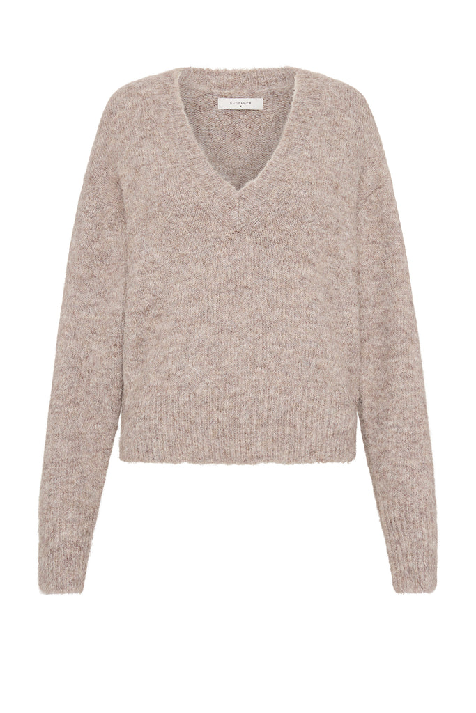 Shop Dover Knit in Mocha | Nude Lucy