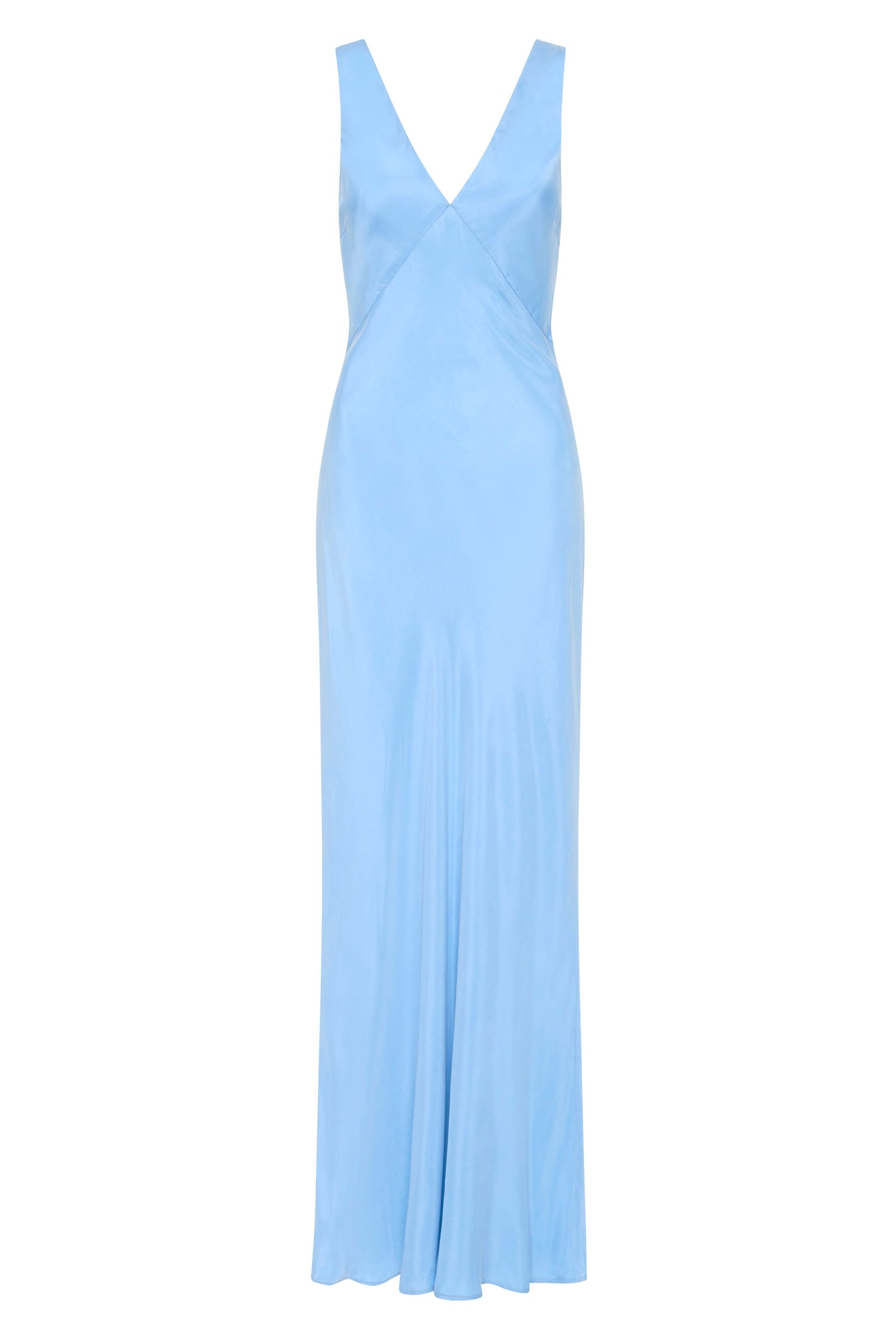 Harper Cupro Maxi Dress Grotto 