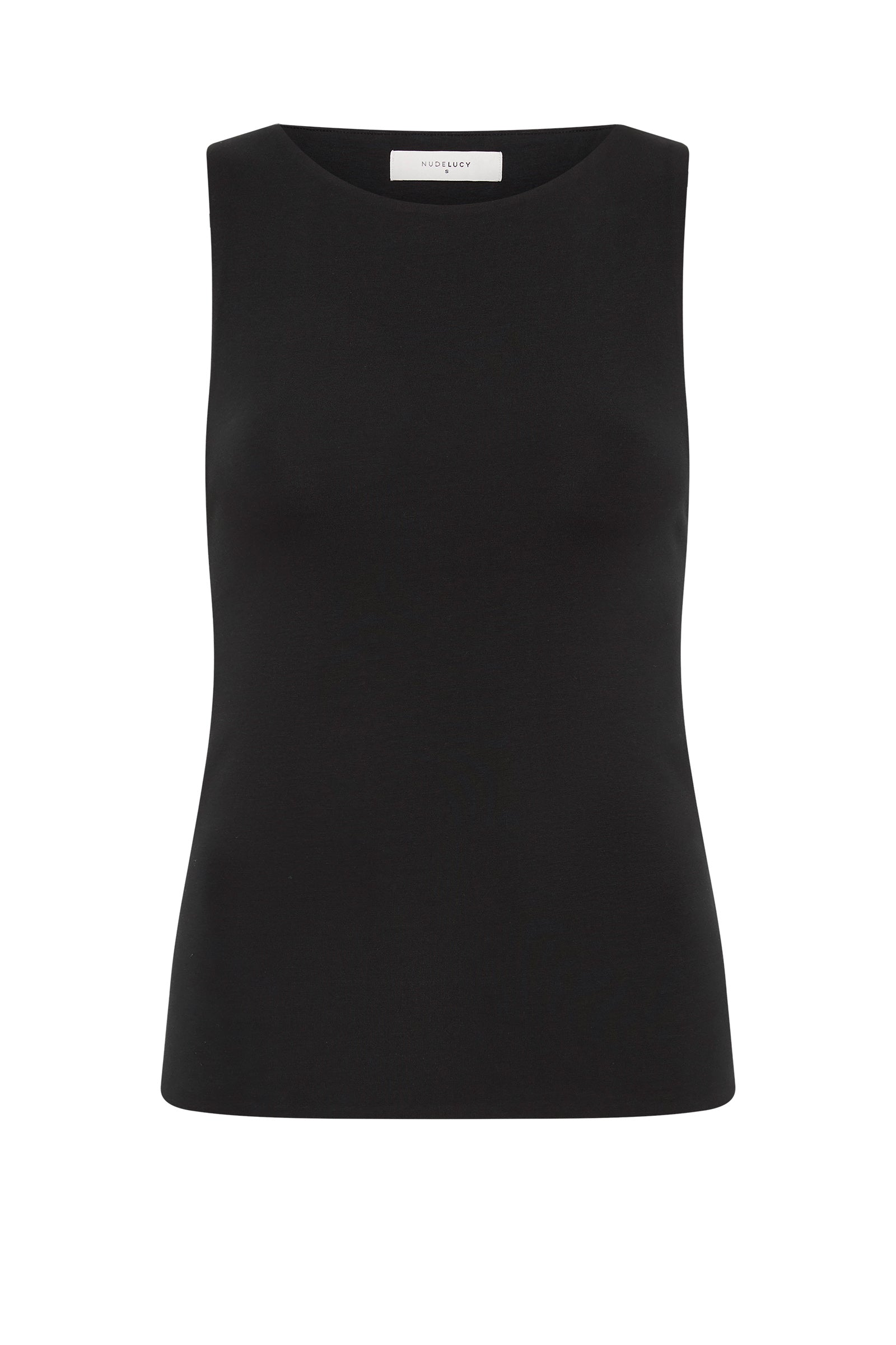 Lois Organic Tank Black 