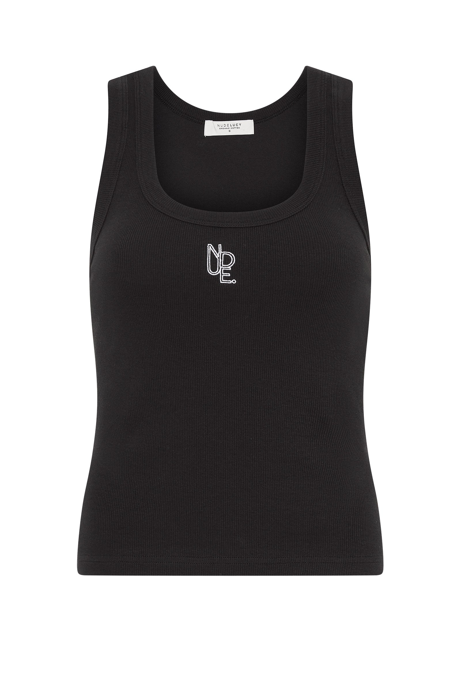 Organic Emblem Singlet Black 