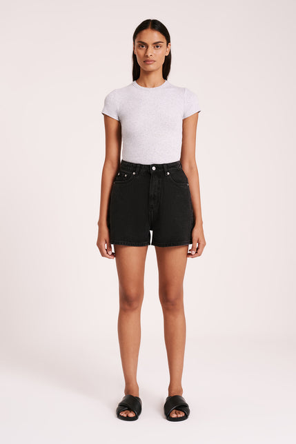 Organic Mom Short Vintage Black 