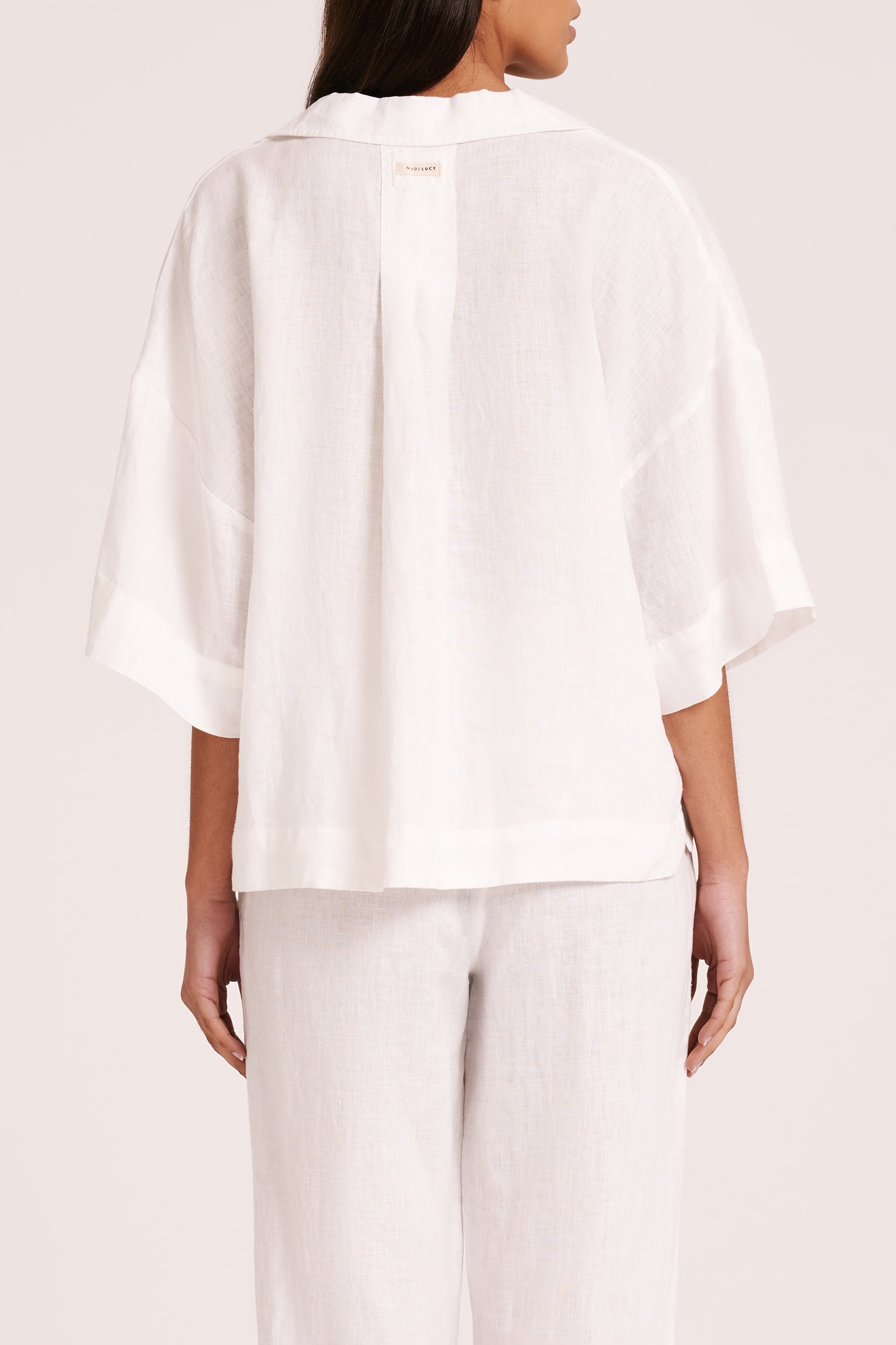 Lounge Linen Shirt & Short Set 