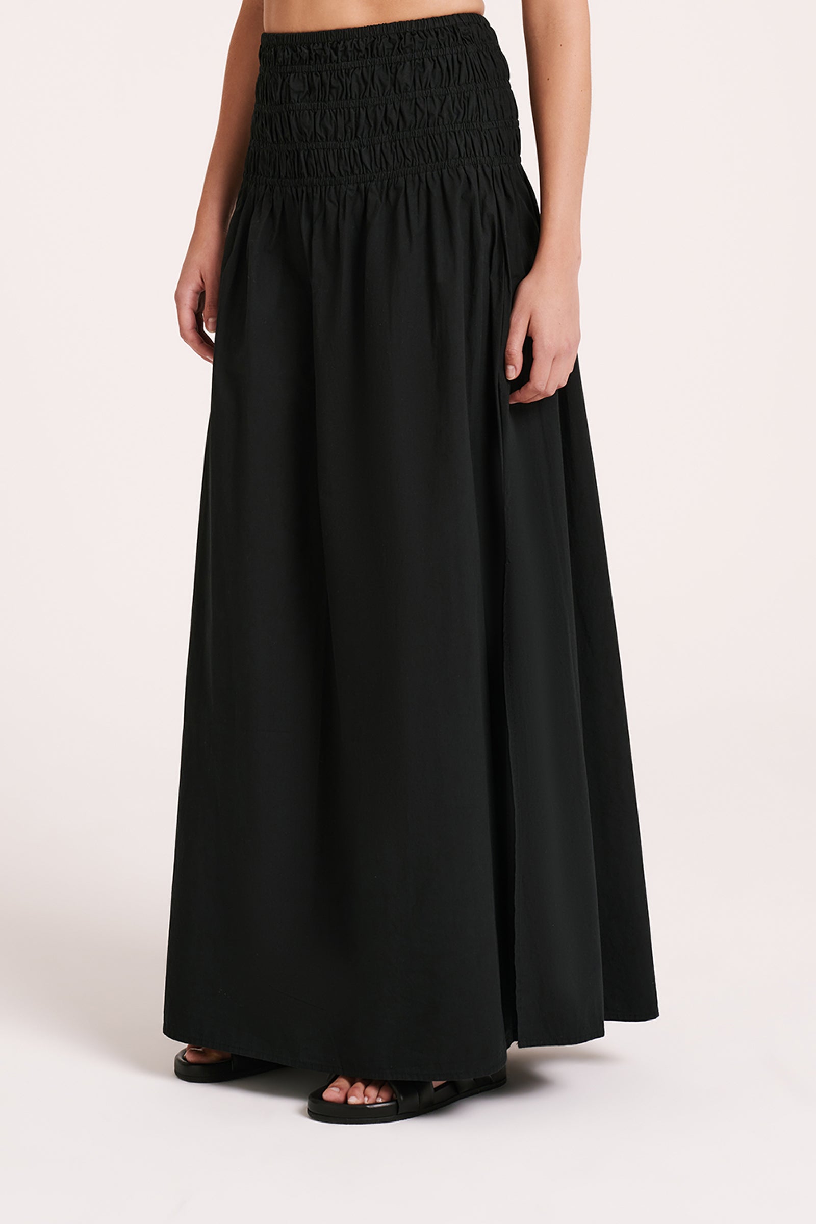 Black flowy outlet skirt buy