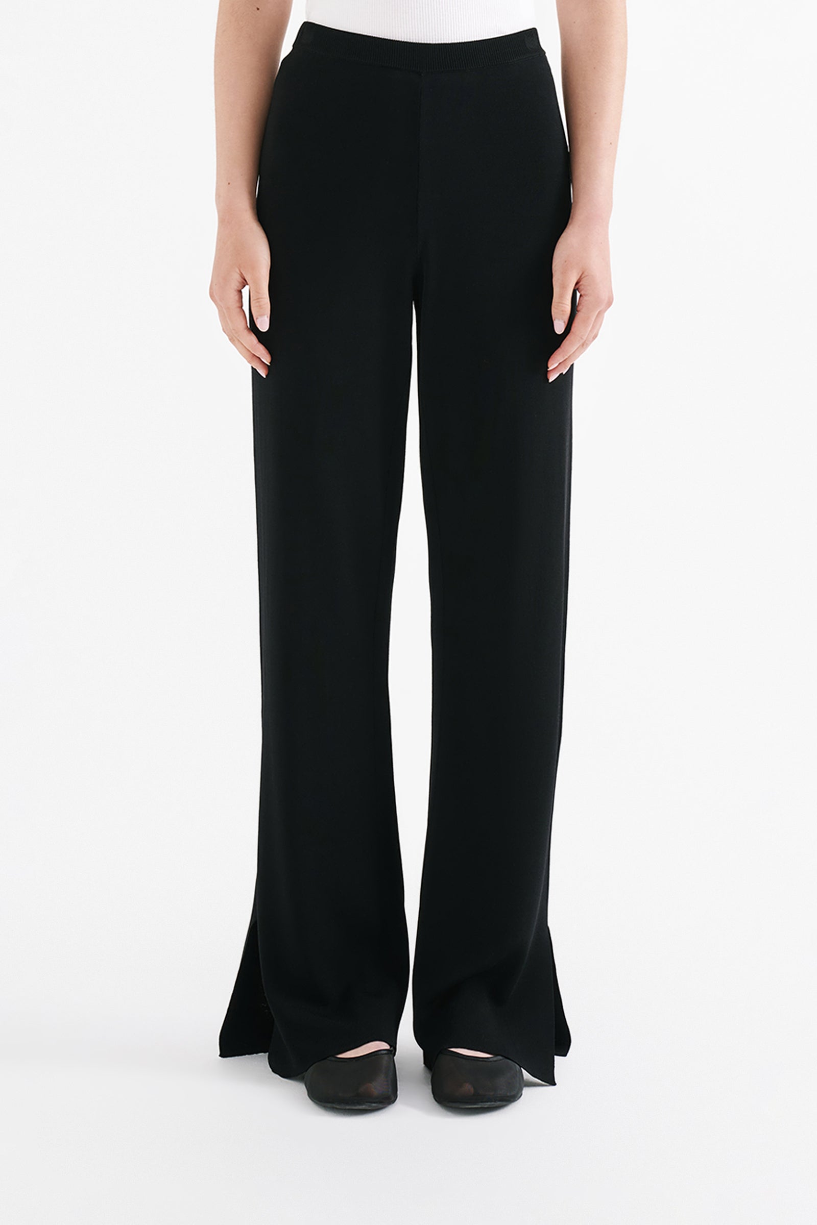 Mason Knit Pant Black 