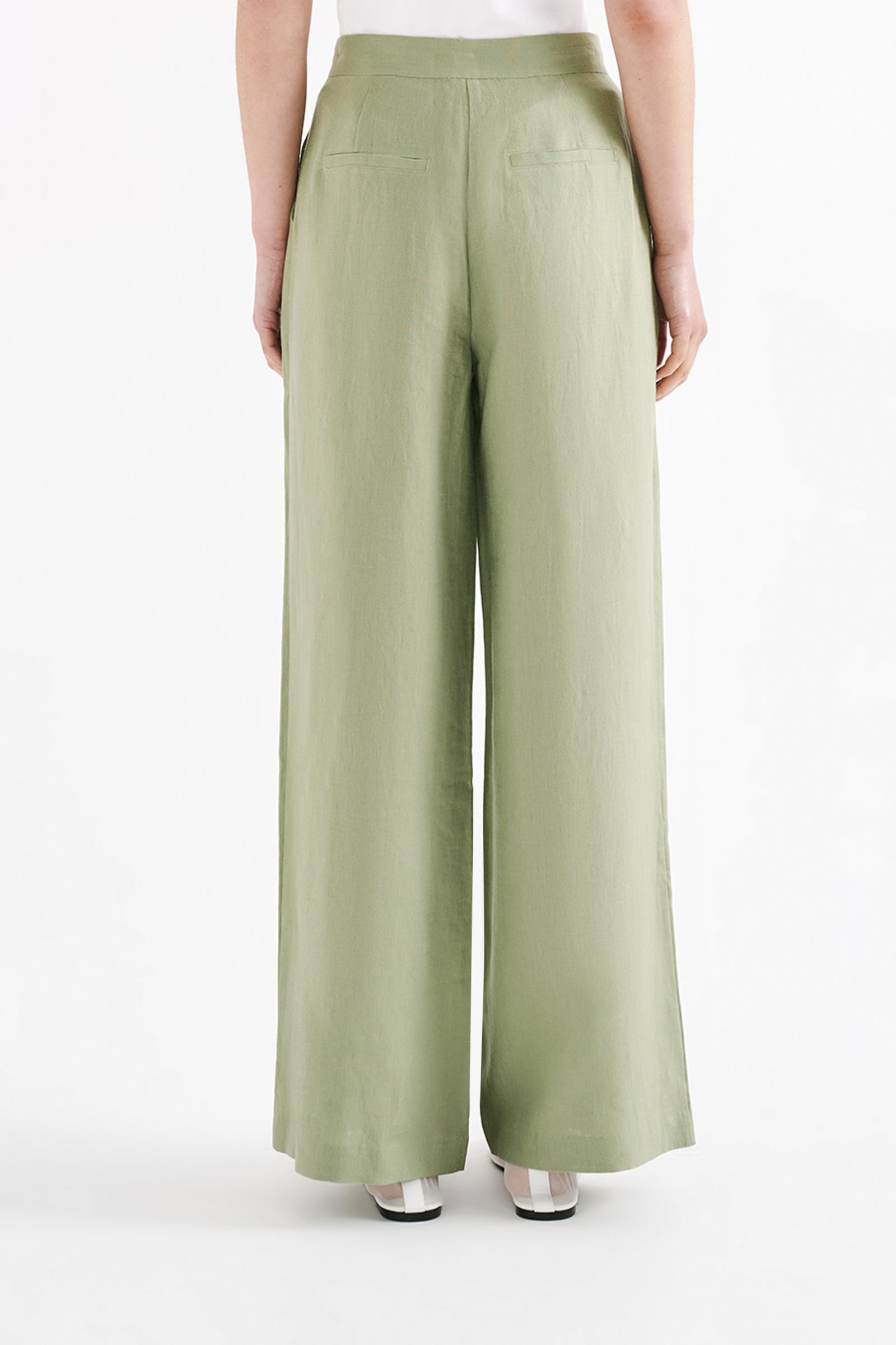 Thilda Linen Pant Sage 