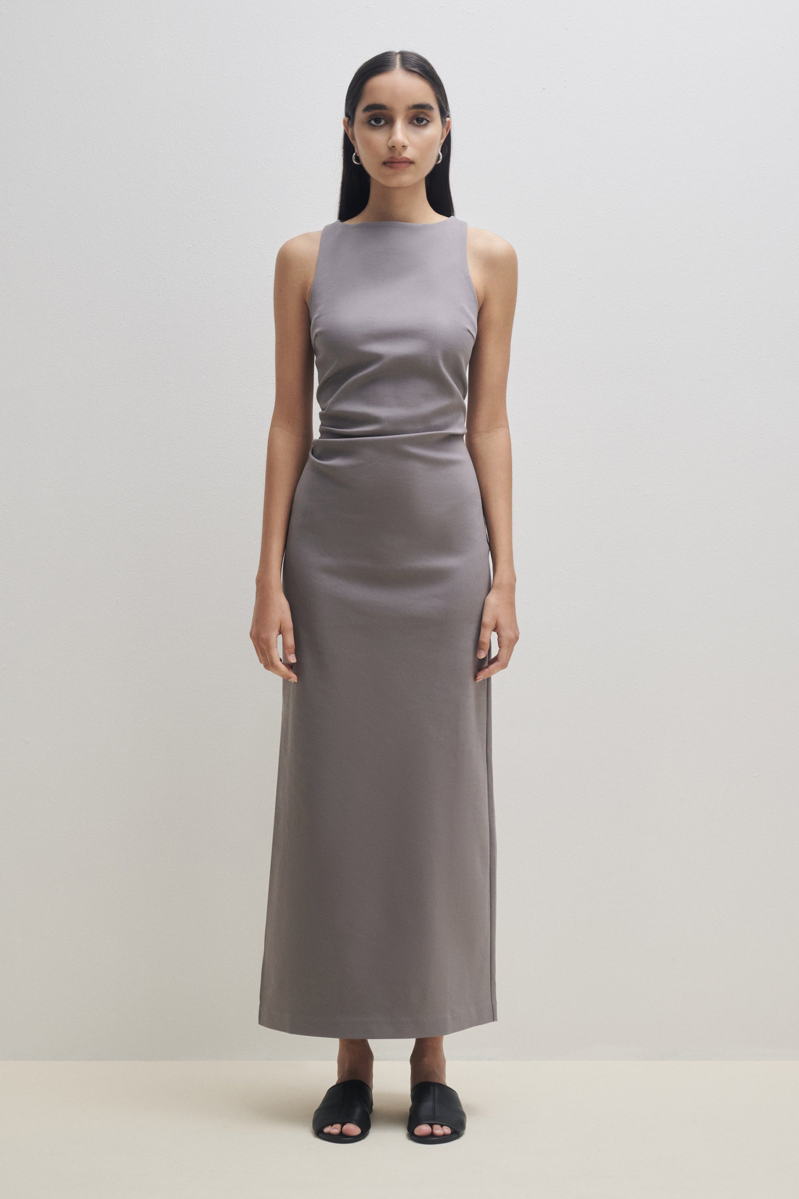 Delyse Maxi Dress Smoke 