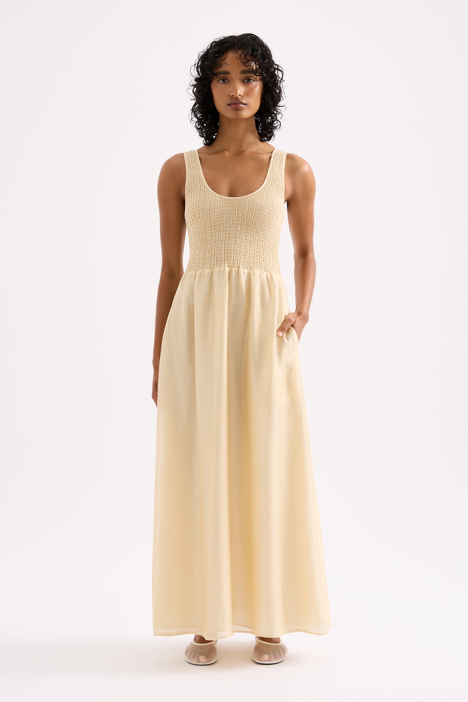 Kova Maxi Dress Milk 