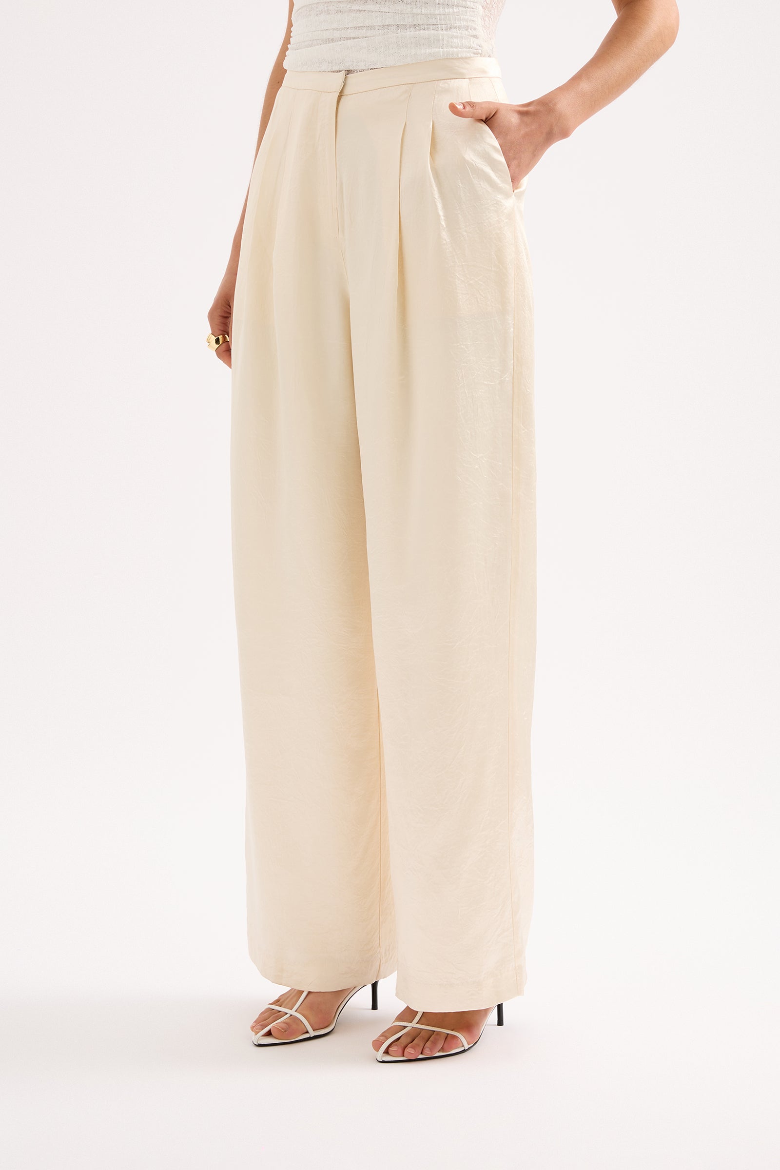 Jasmine Tailored Pant Pearl 