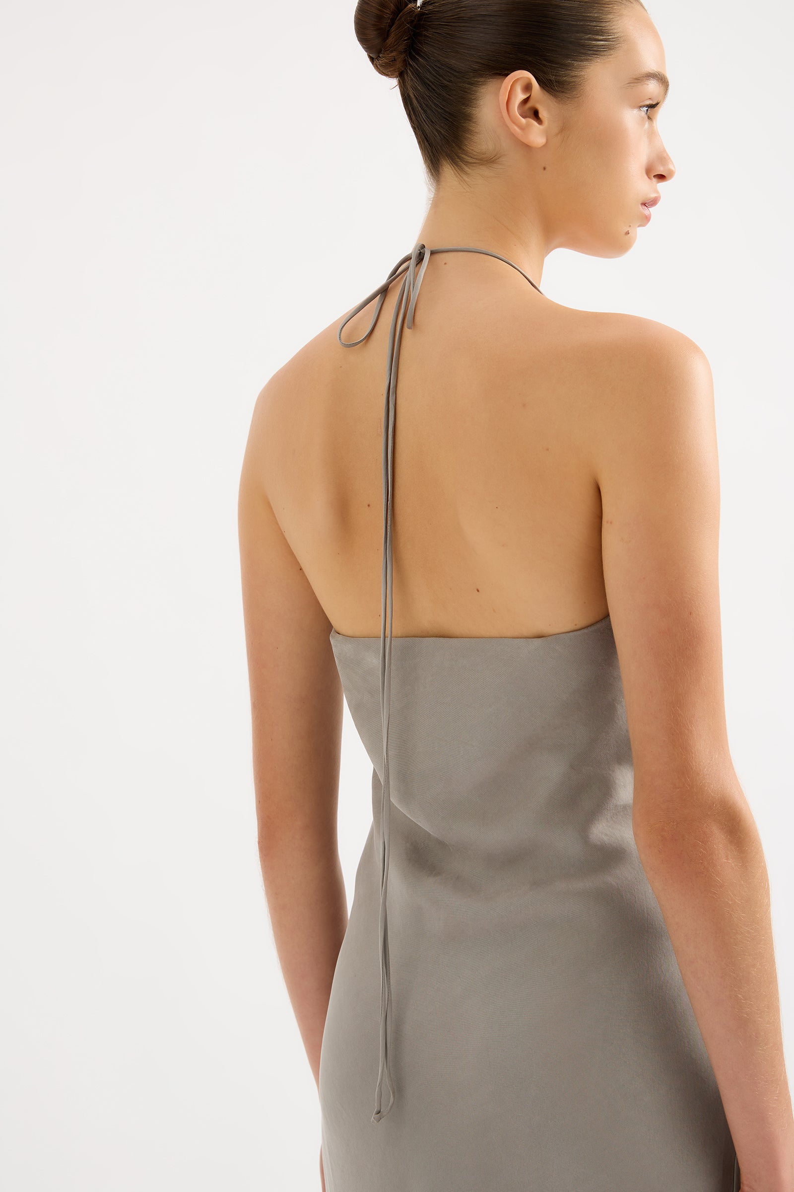 Rylan Slip Dress Smoke 