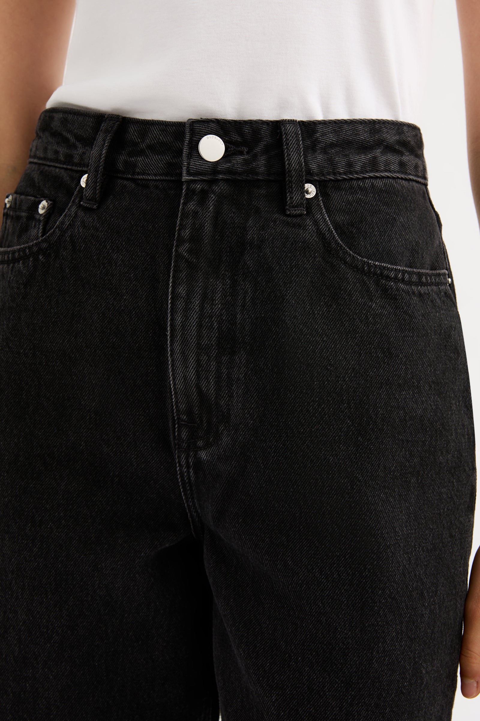 Organic Baggy Jean Vintage Black 