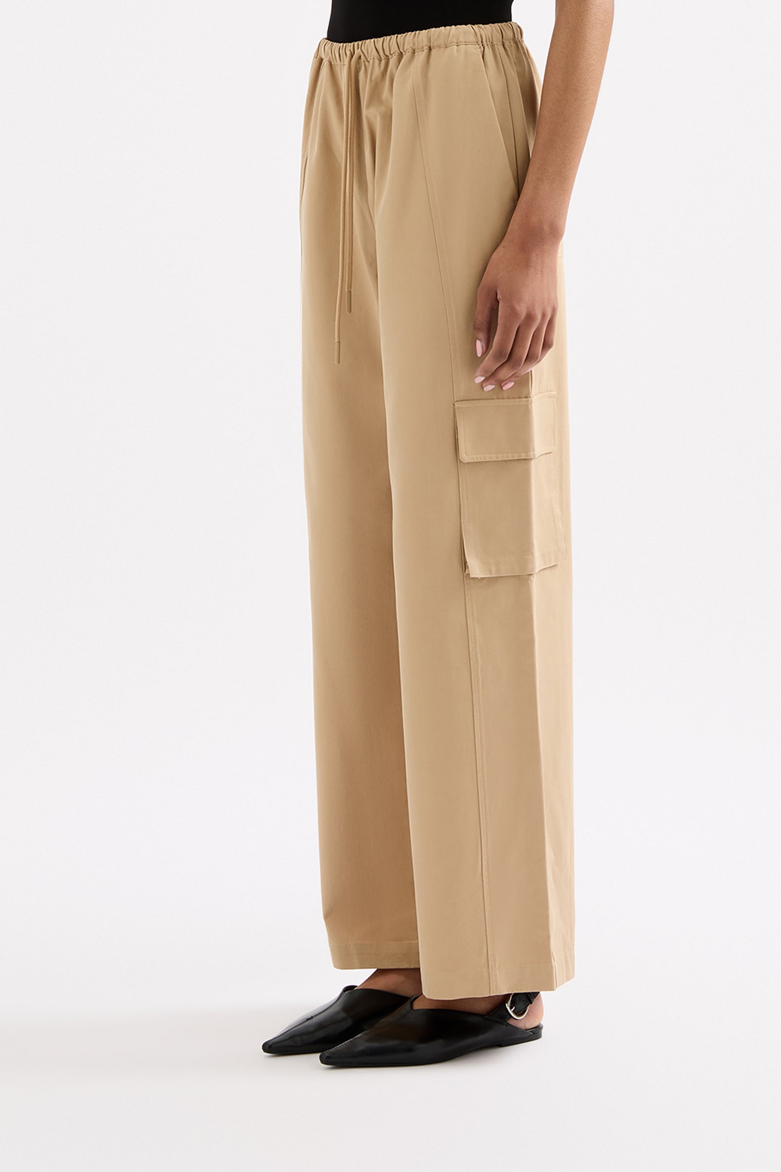 Alma Cargo Pant Camel 