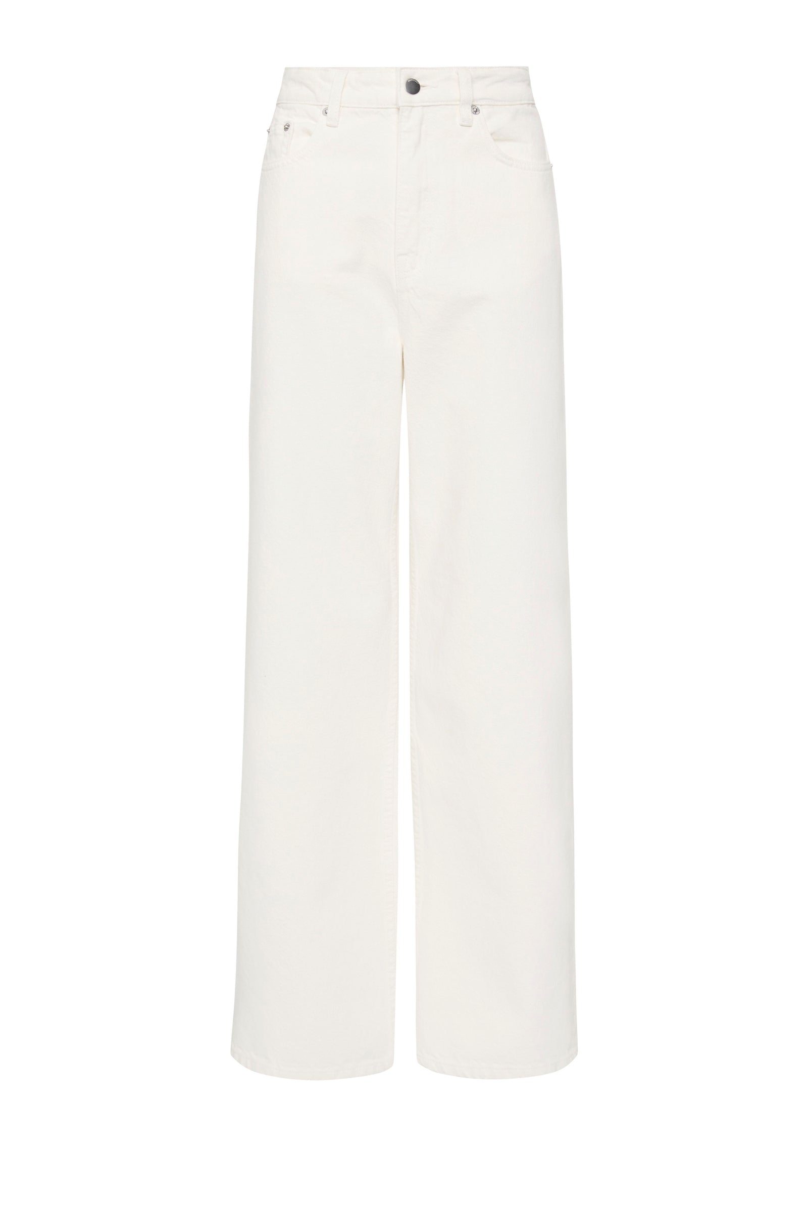 Organic Relaxed Leg Jean Ecru 