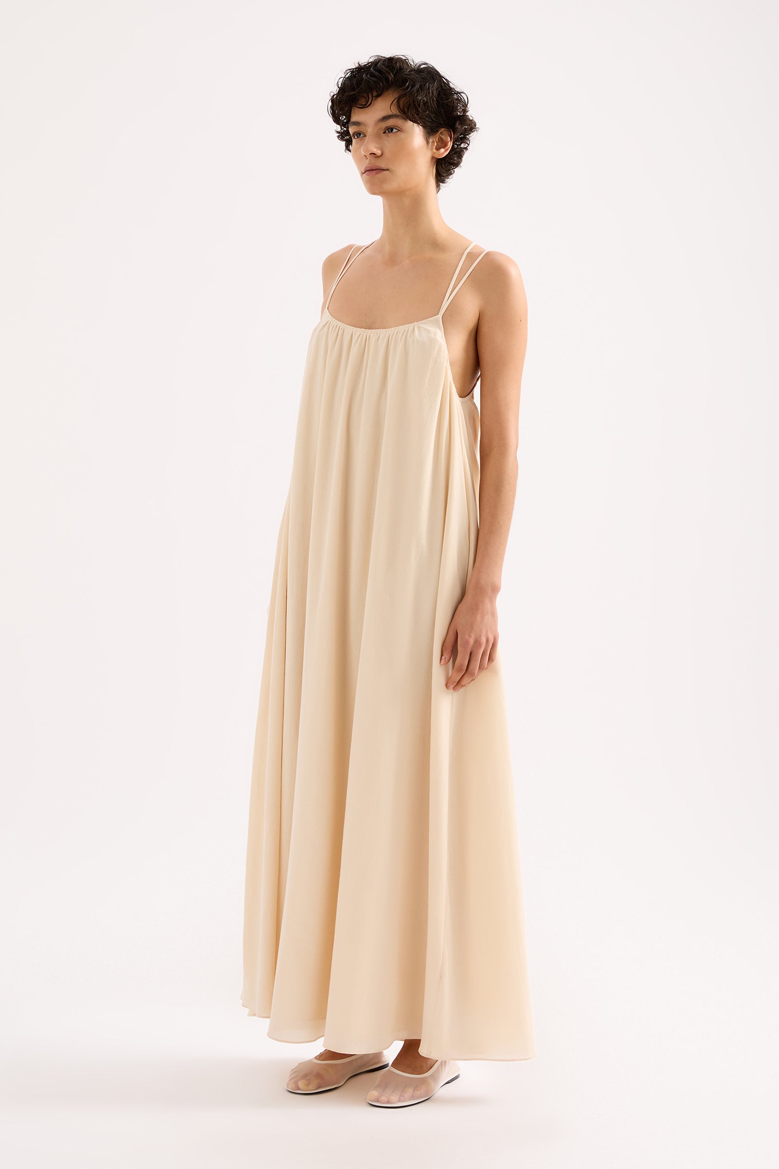 Stace Maxi Dress Pannacotta 