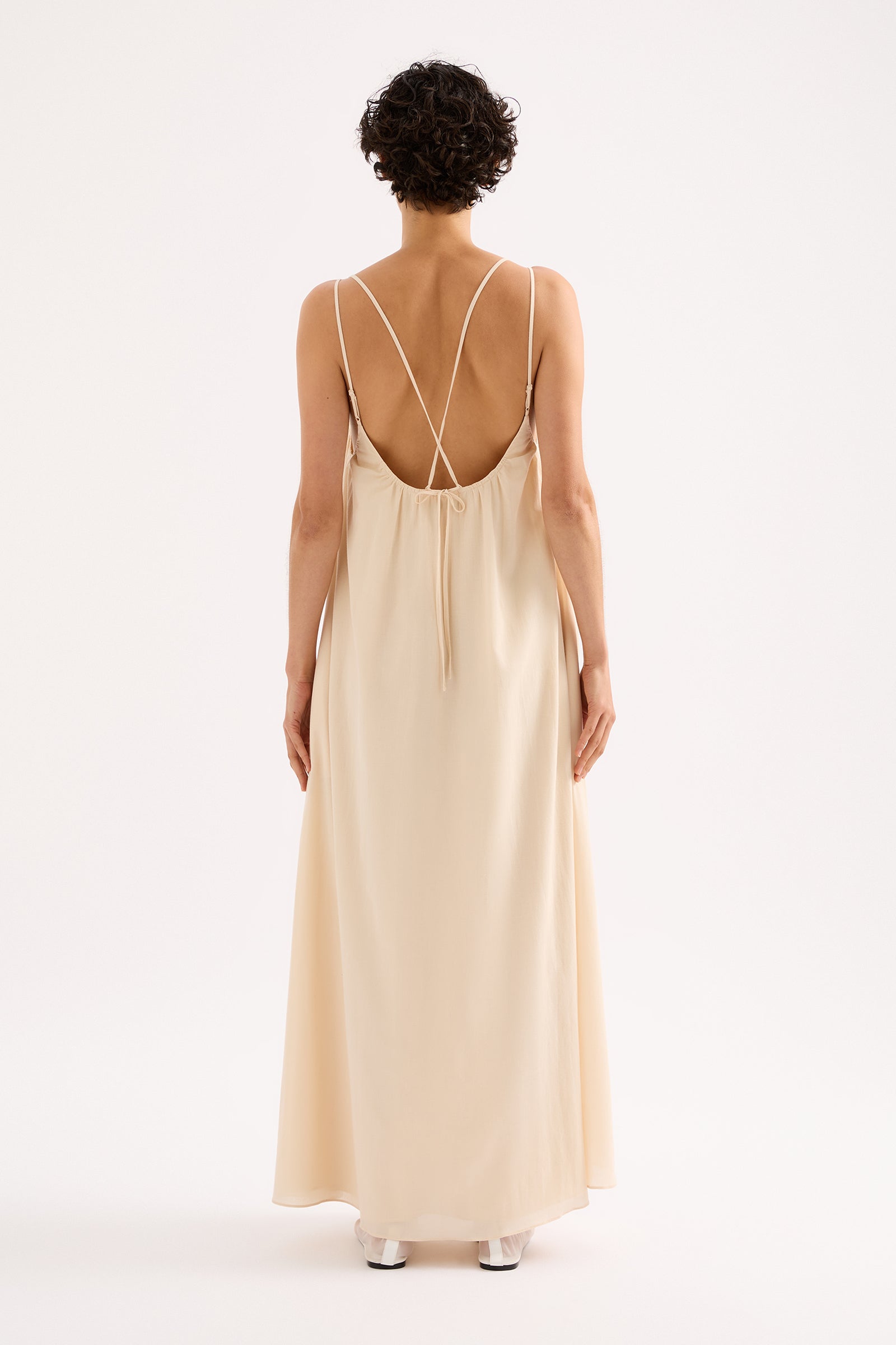 Stace Maxi Dress Pannacotta 