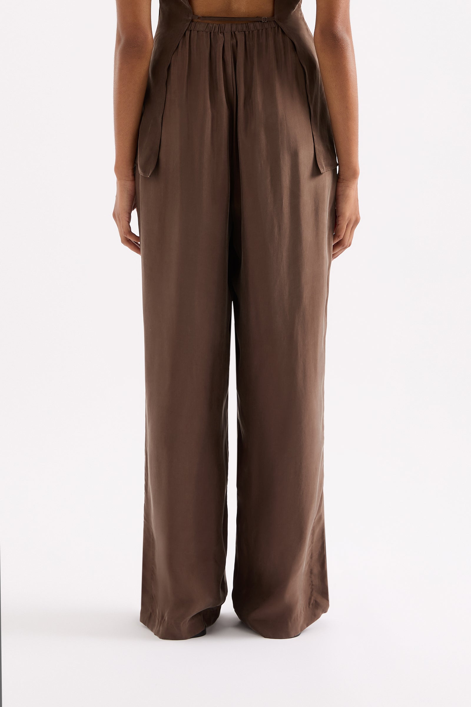 Linnea Cupro Pant Clove 