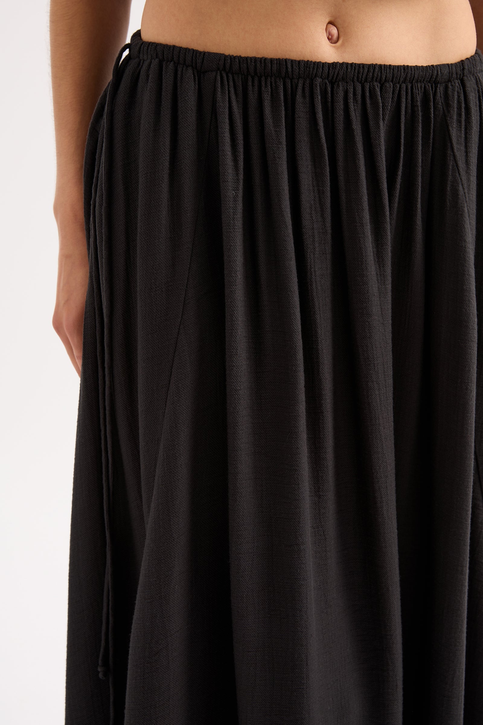 Ambrose Maxi Skirt Black 