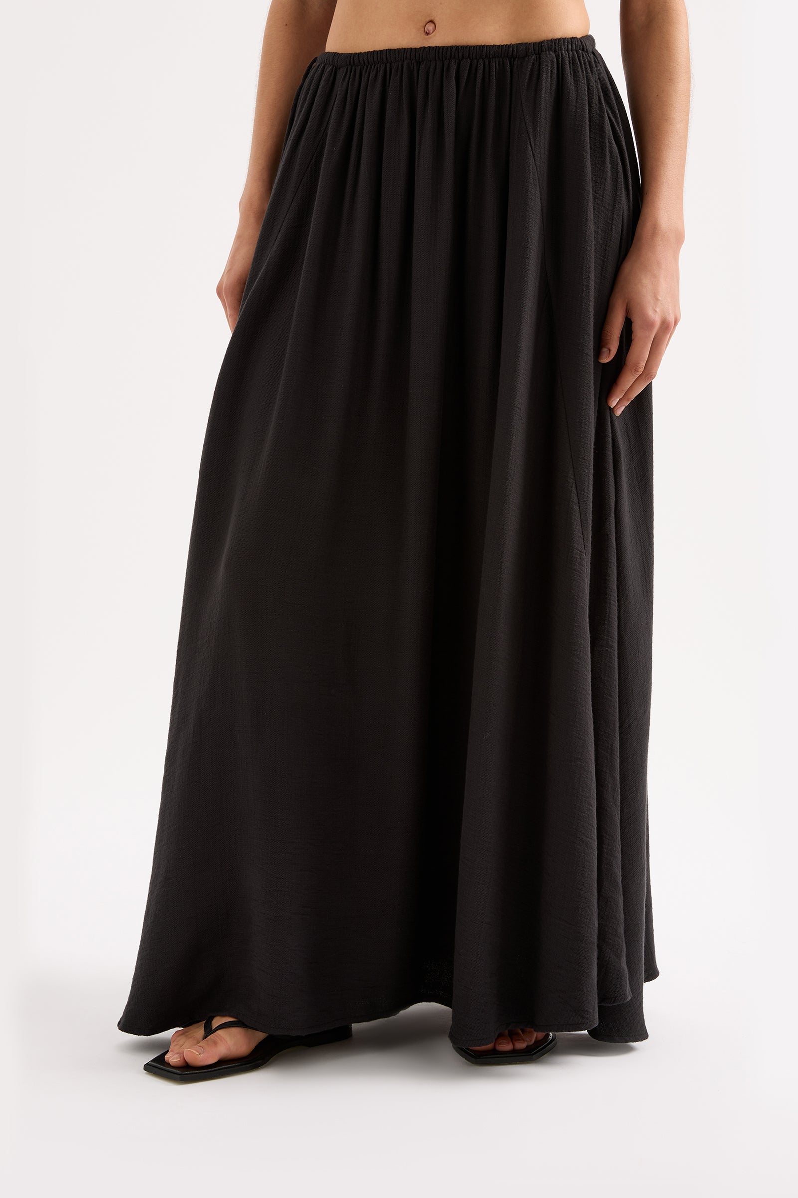 Ambrose Maxi Skirt Black 