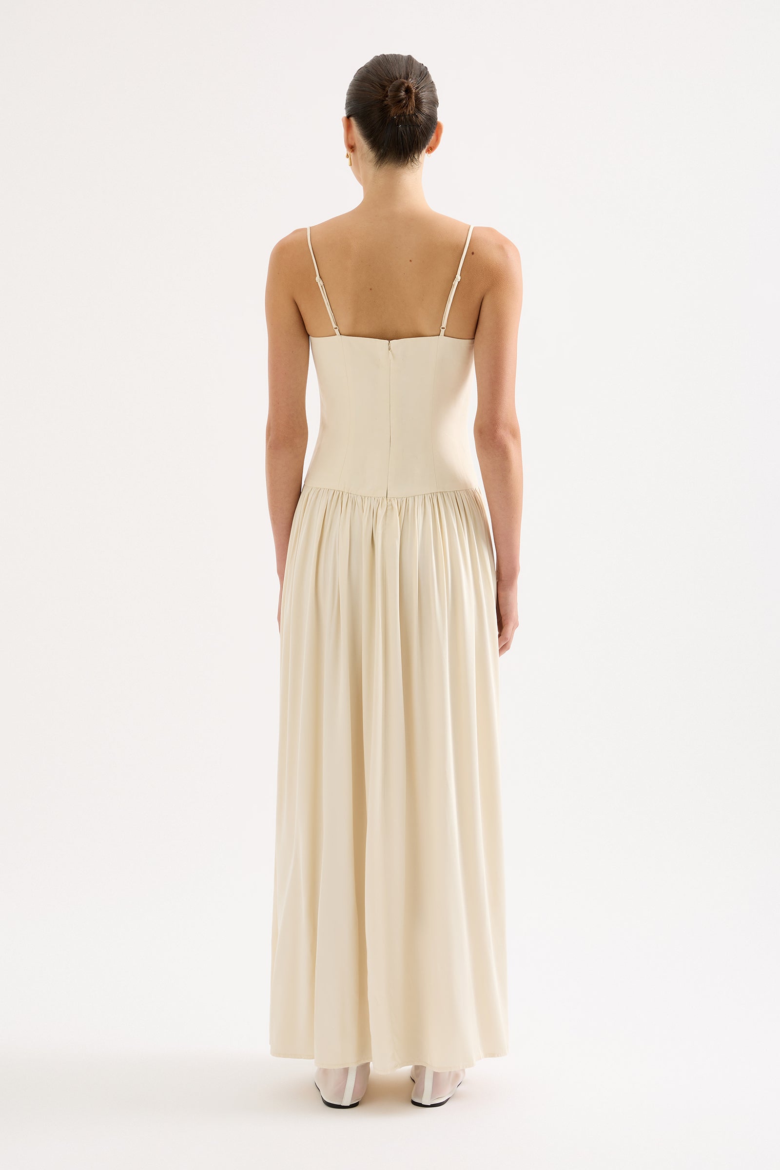 Salma Maxi Dress Buttermilk 