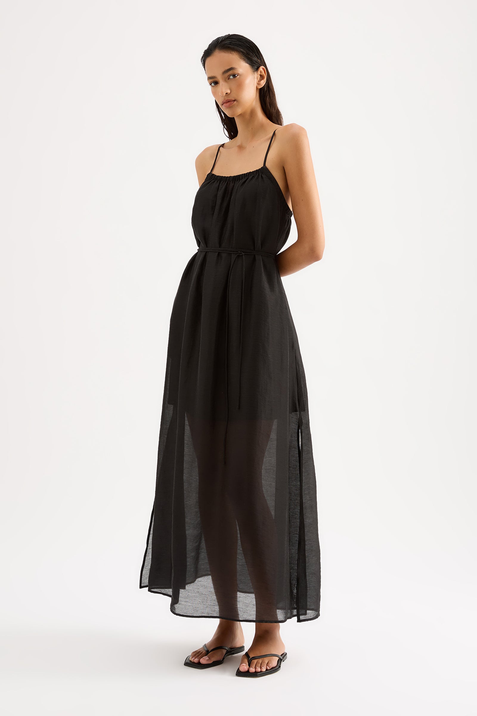 Ziki Maxi Dress Black 