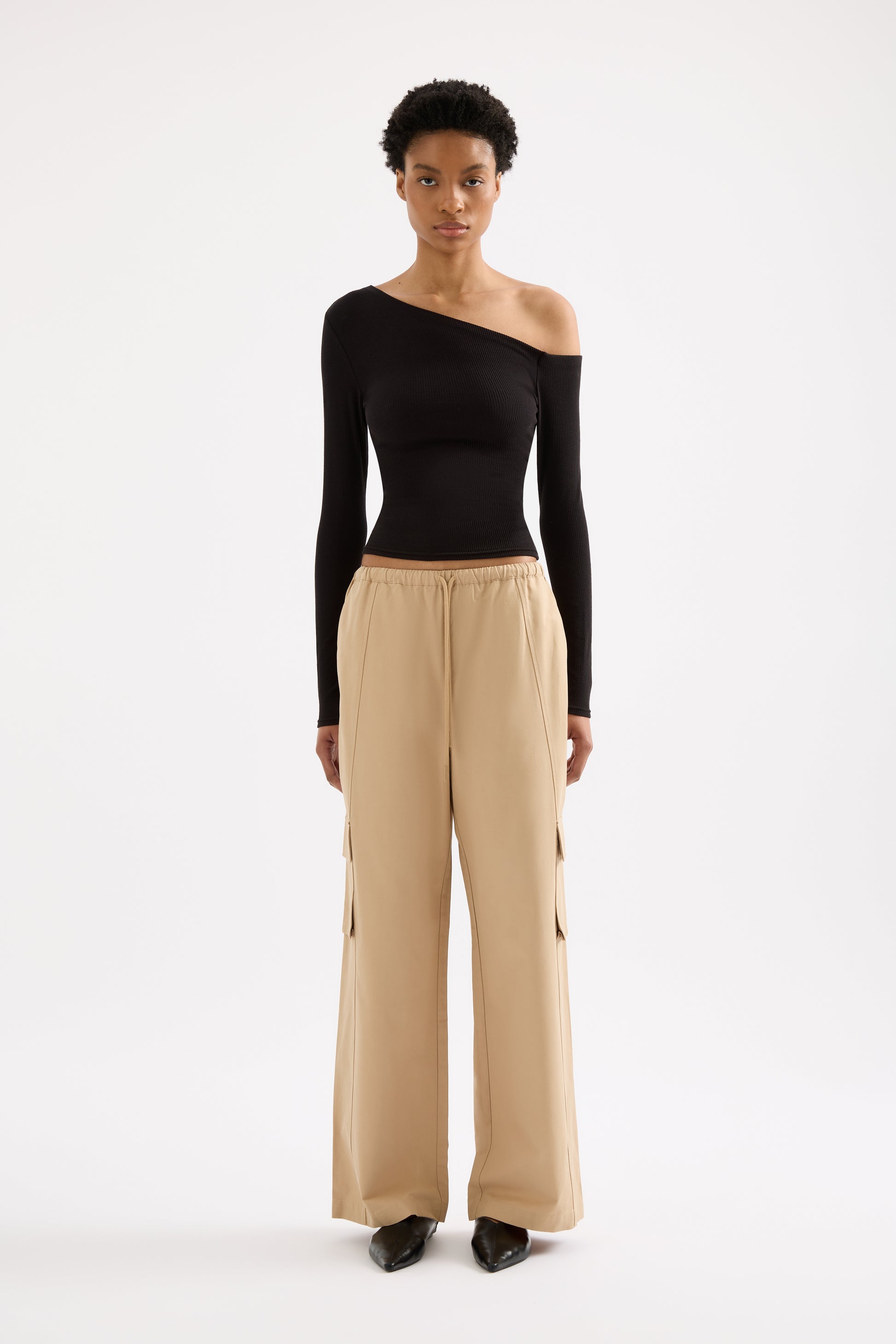 Alma Cargo Pant Camel 