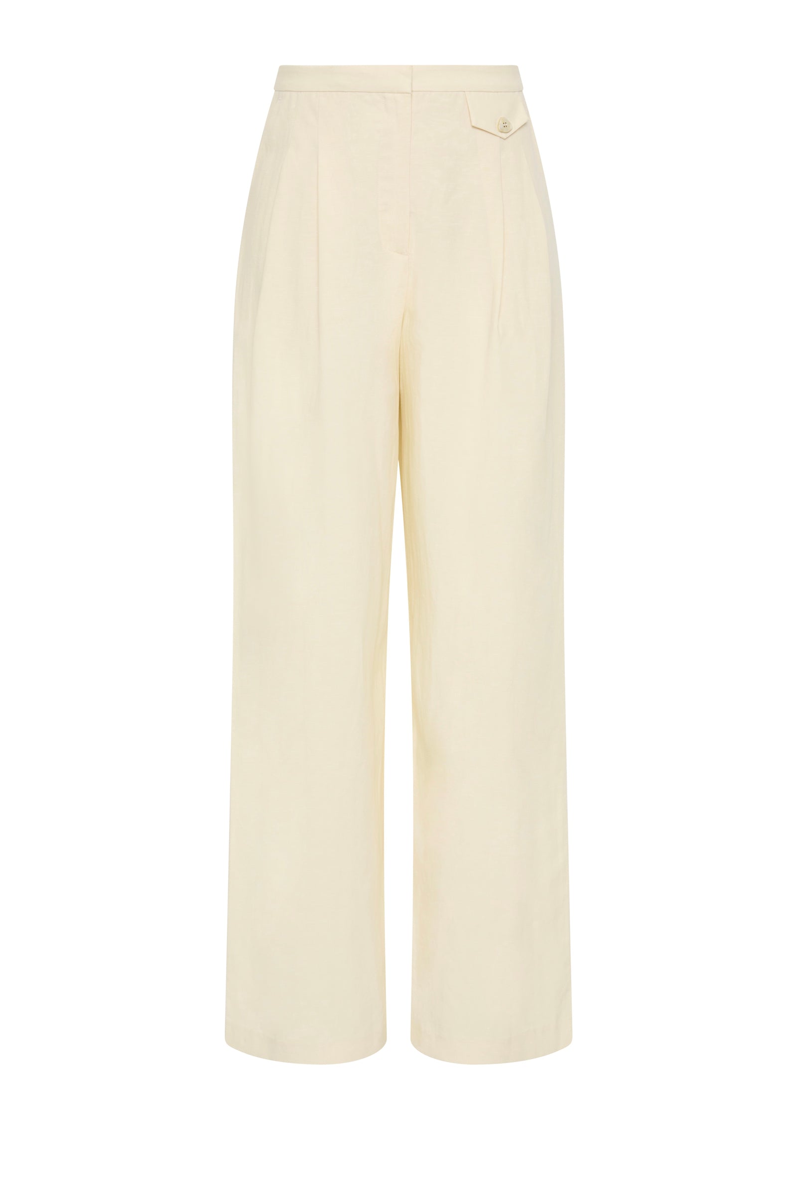 Salma Tailored Pant Buttermilk 