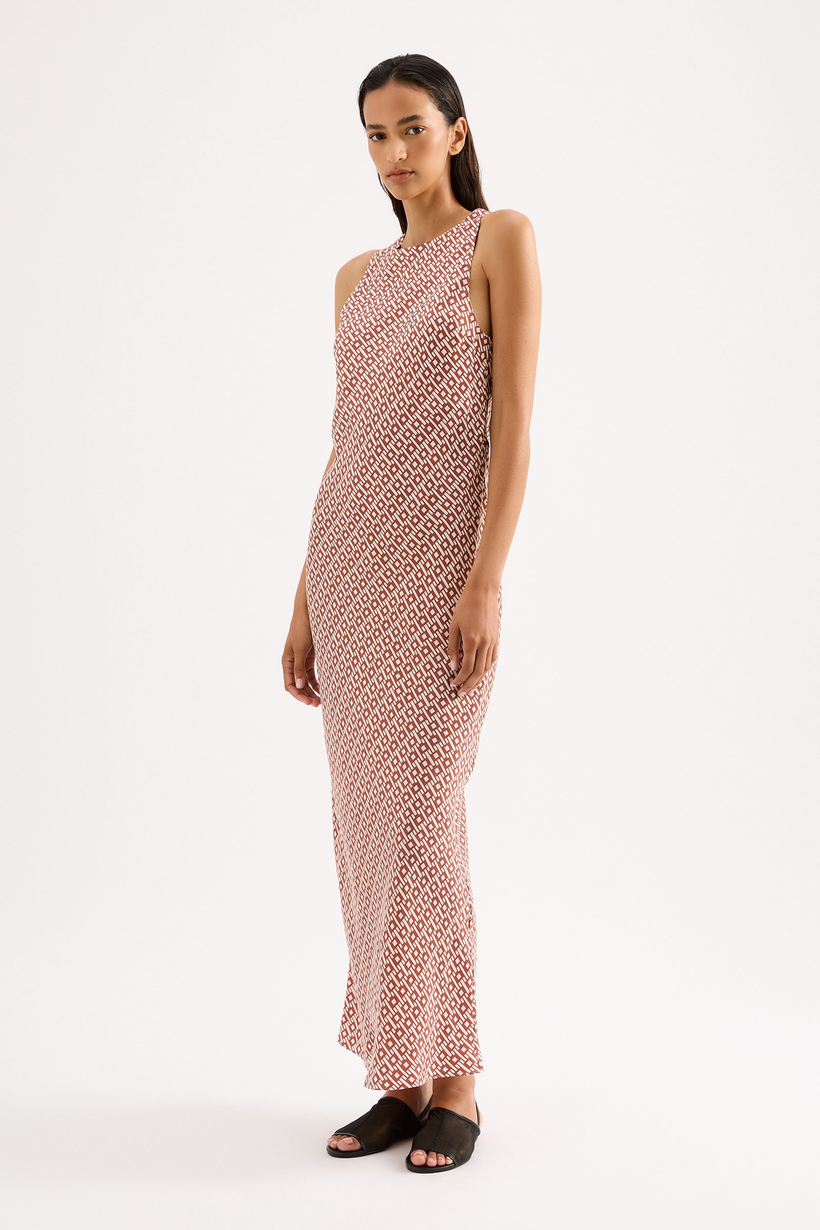 Jasper Cupro Maxi Dress Jasper 