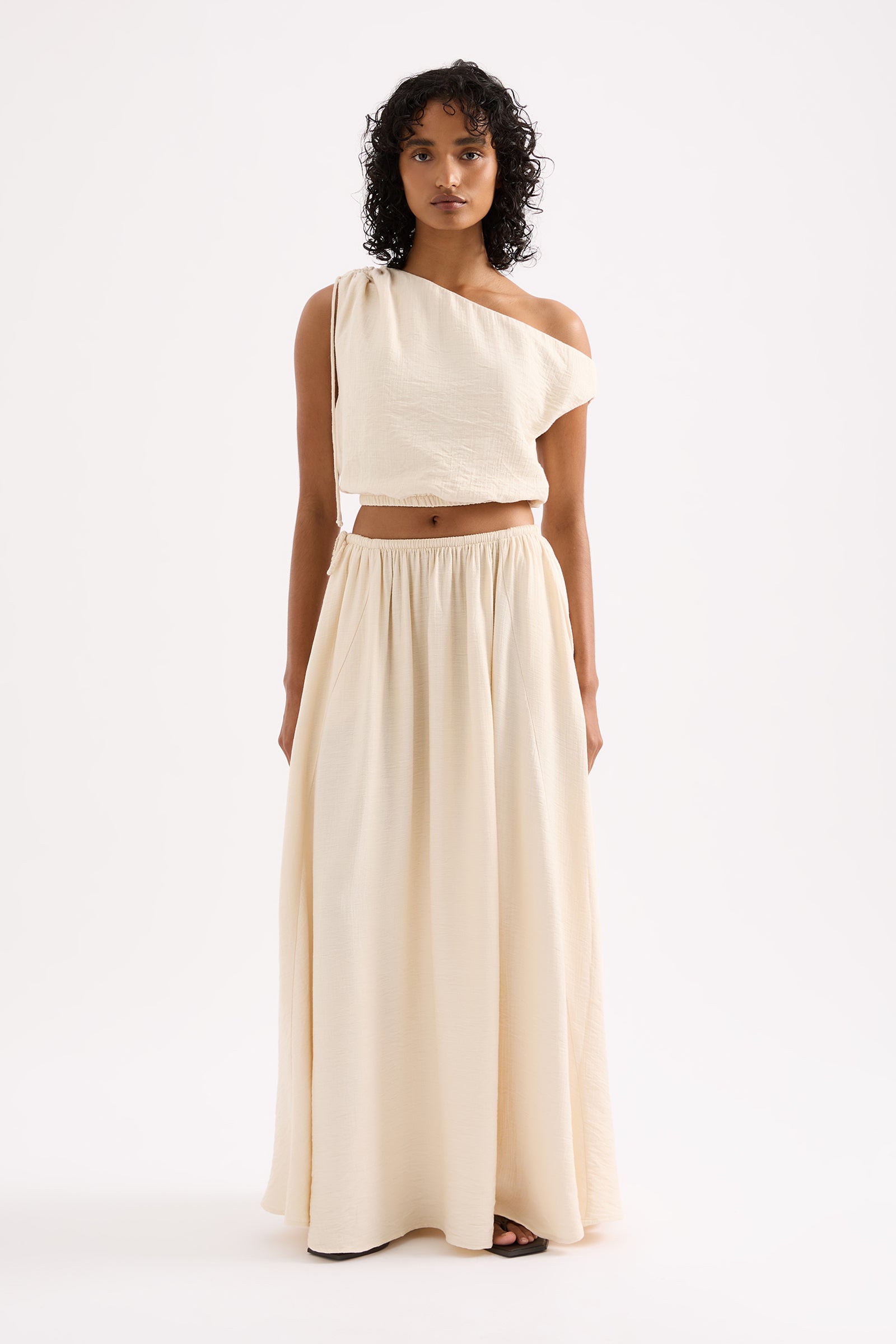 Ambrose Maxi Skirt Milk 