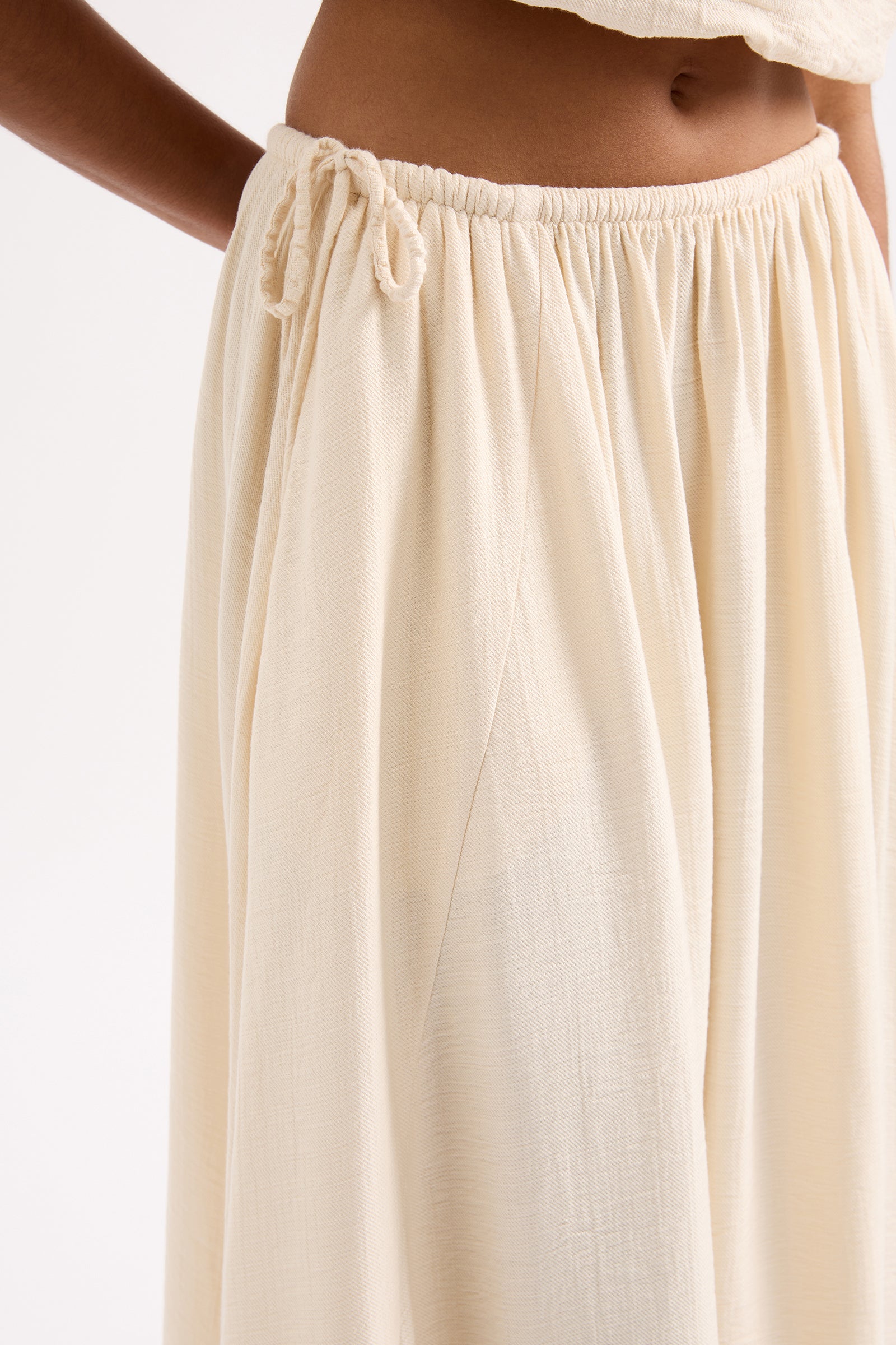 Ambrose Maxi Skirt Milk 