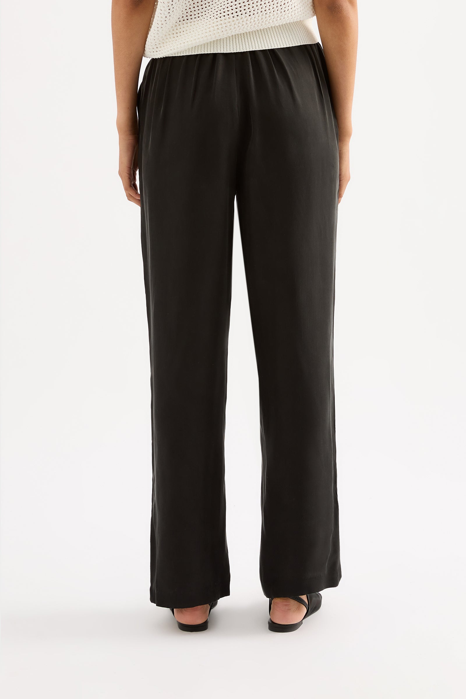 Linnea Cupro Pant Black 