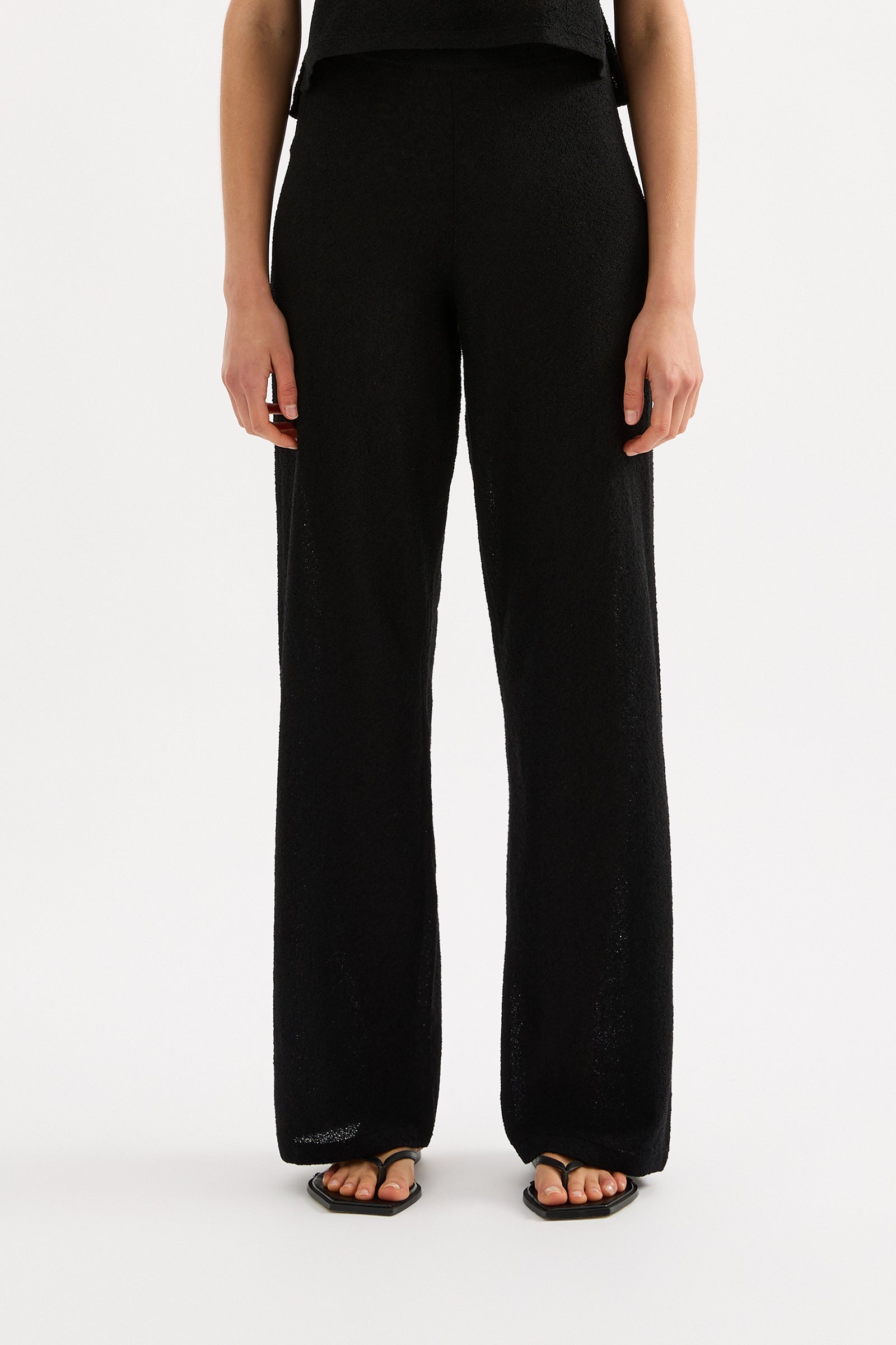 Zosia Knit Pant Black 