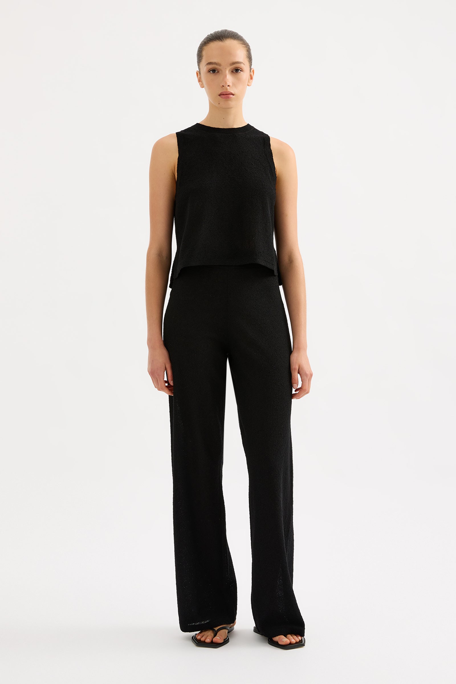 Zosia Knit Pant Black 