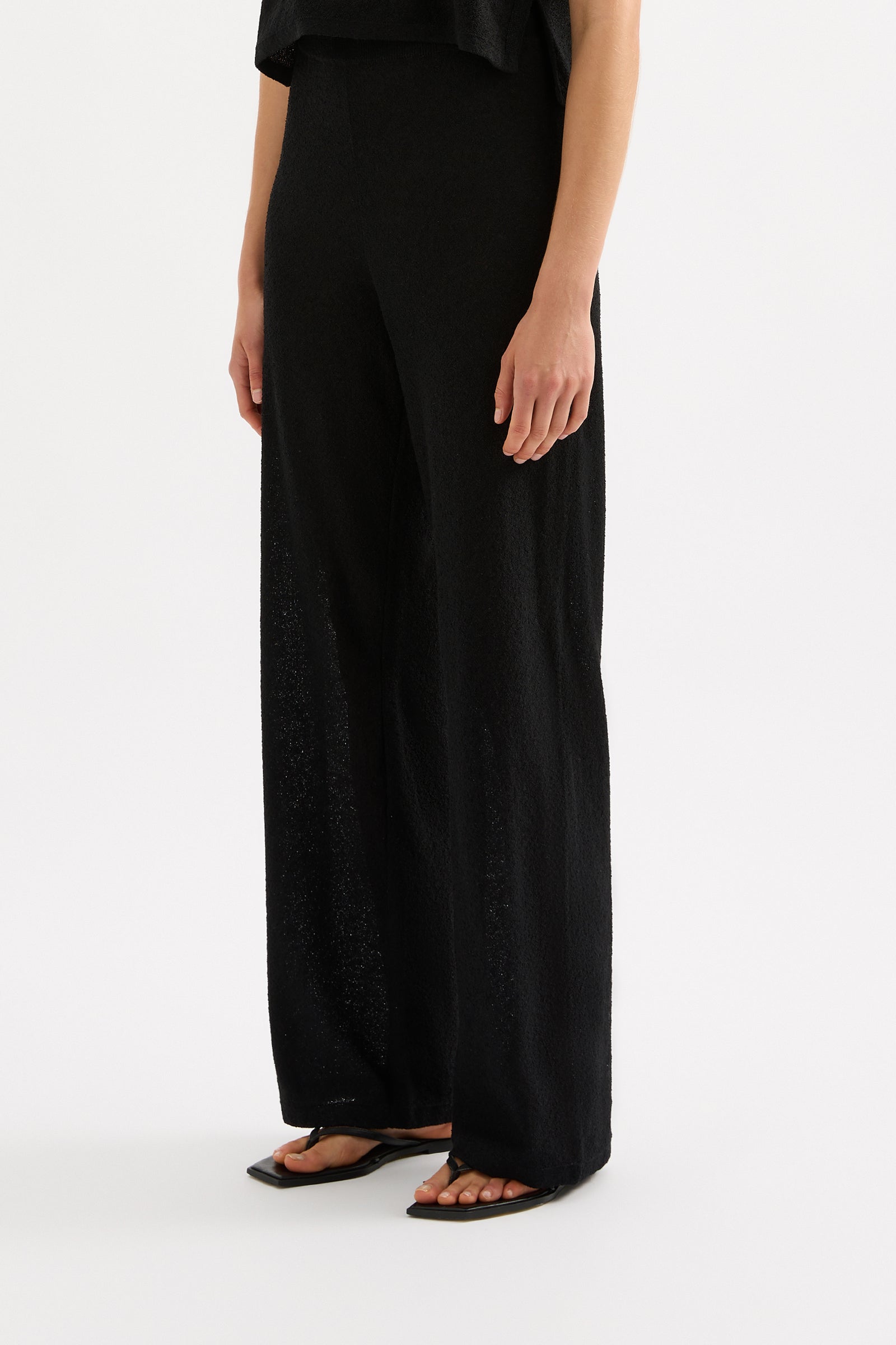 Zosia Knit Pant Black 