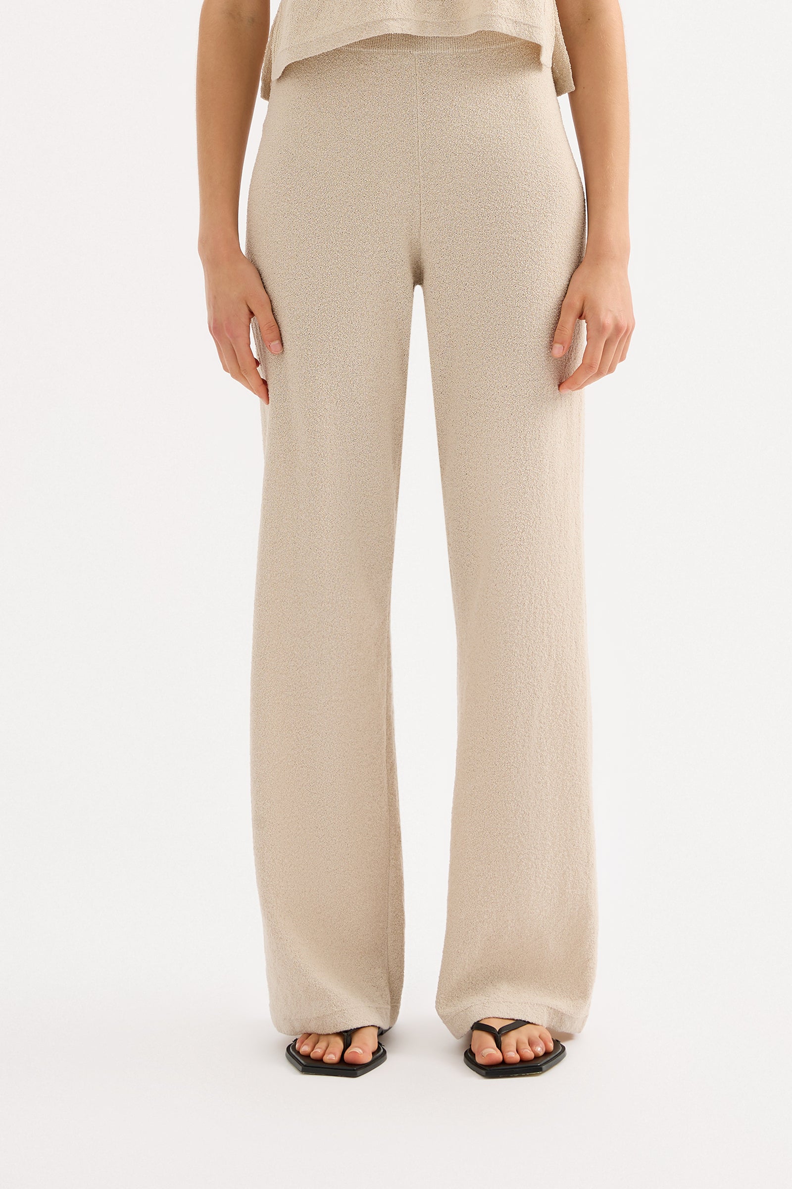 Zosia Knit Pant Bone 