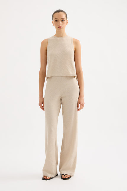 Zosia Knit Pant Bone 