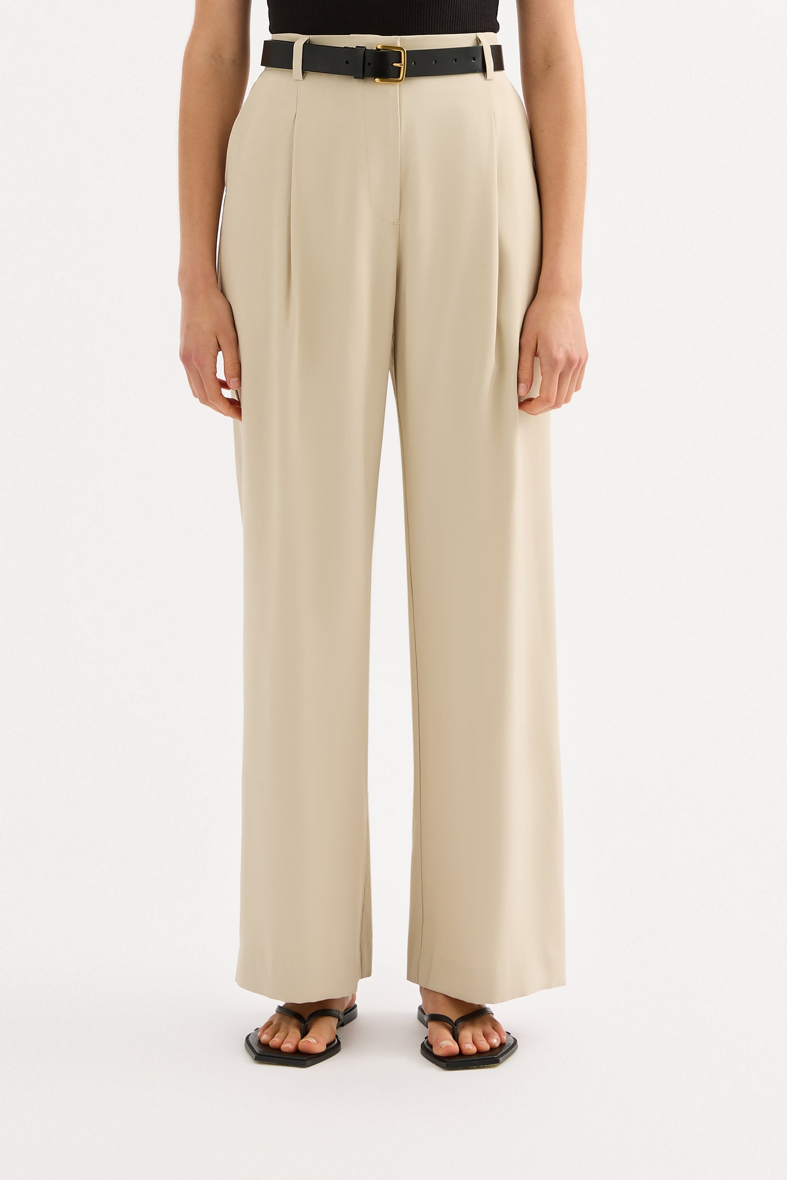 Everyday Tailored Pant Bone 