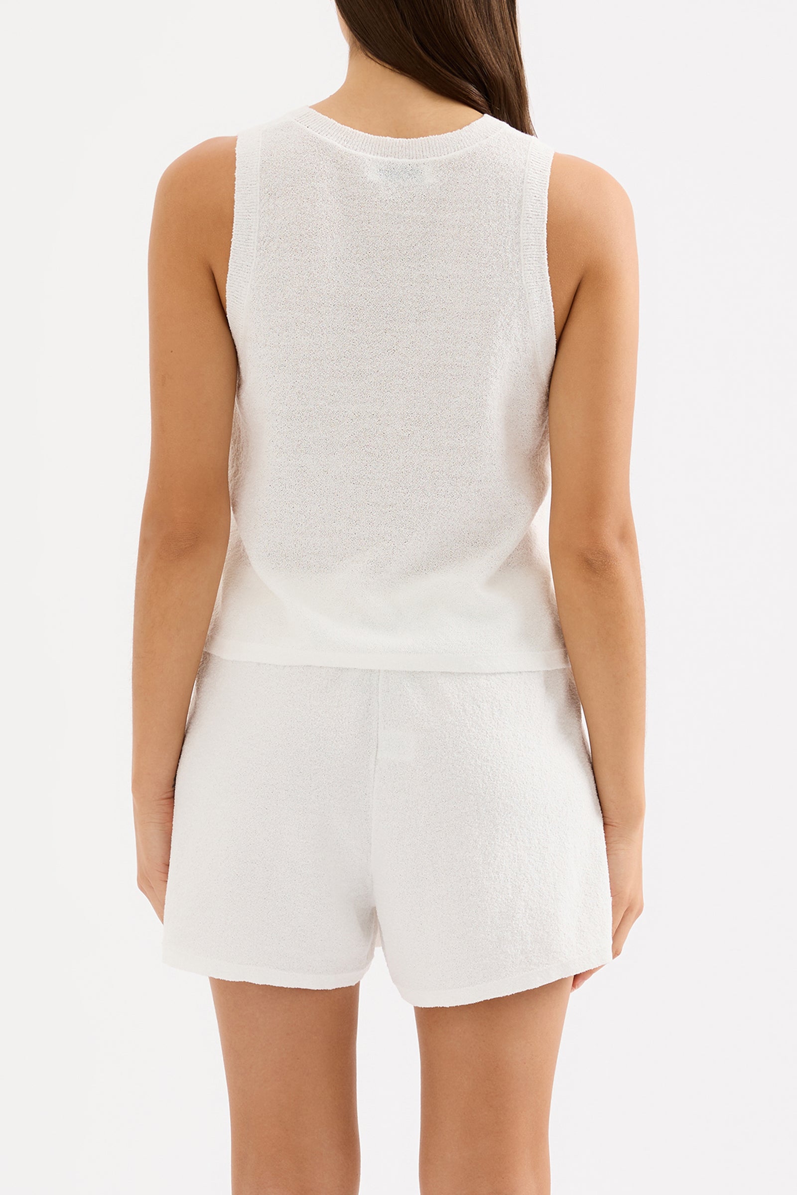 Zosia Knit Tank White 