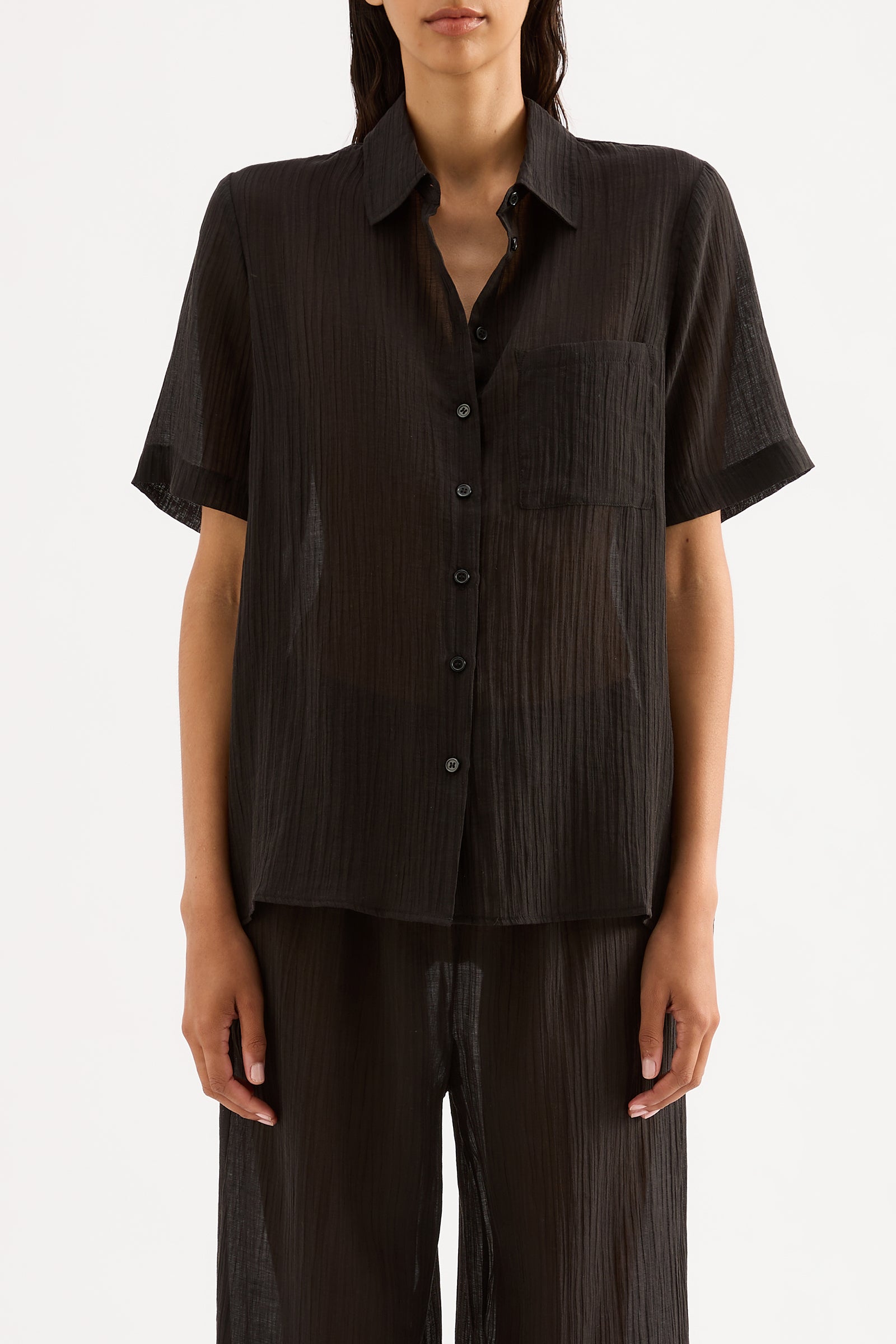 Montego Shirt Black 