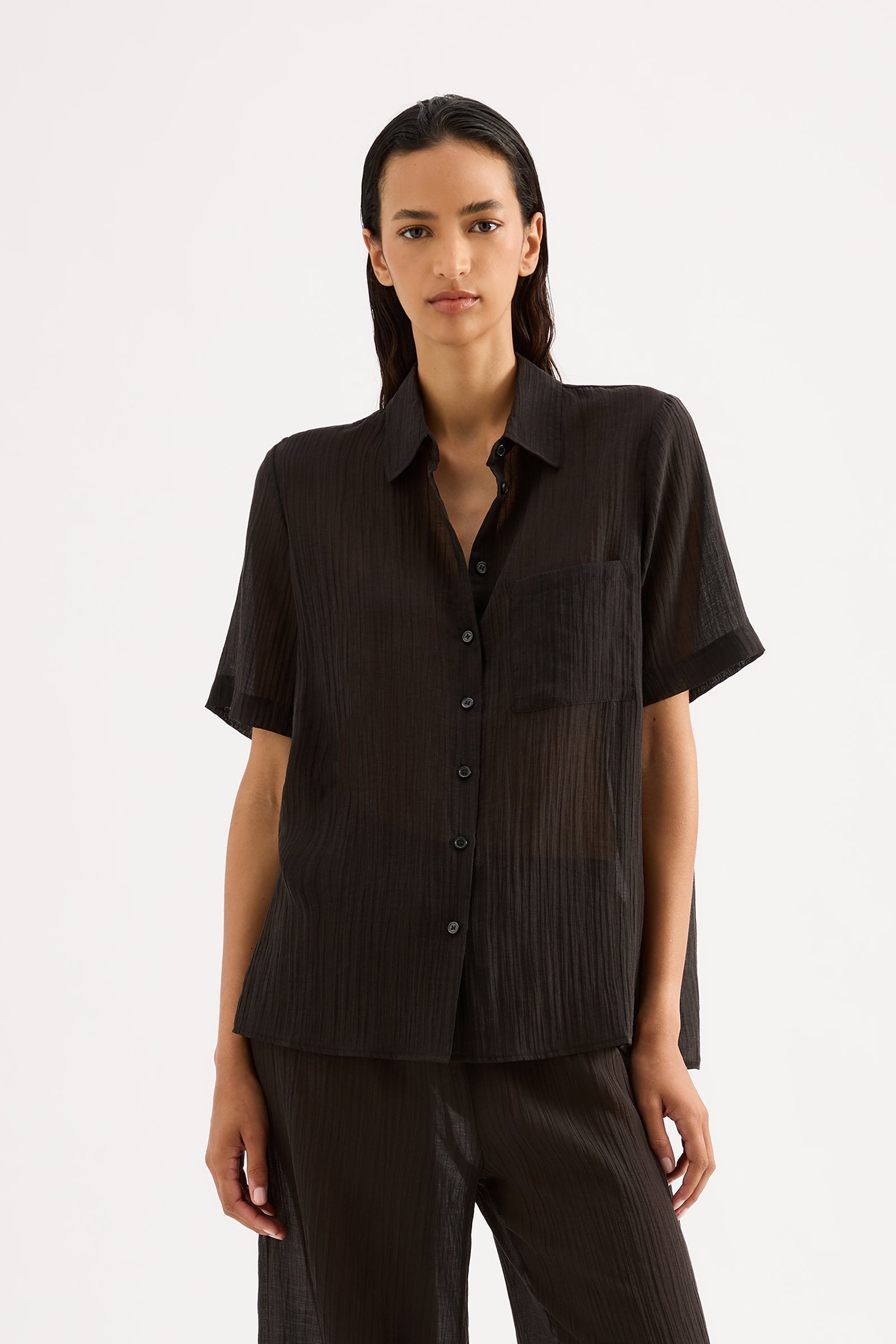 Montego Shirt Black 