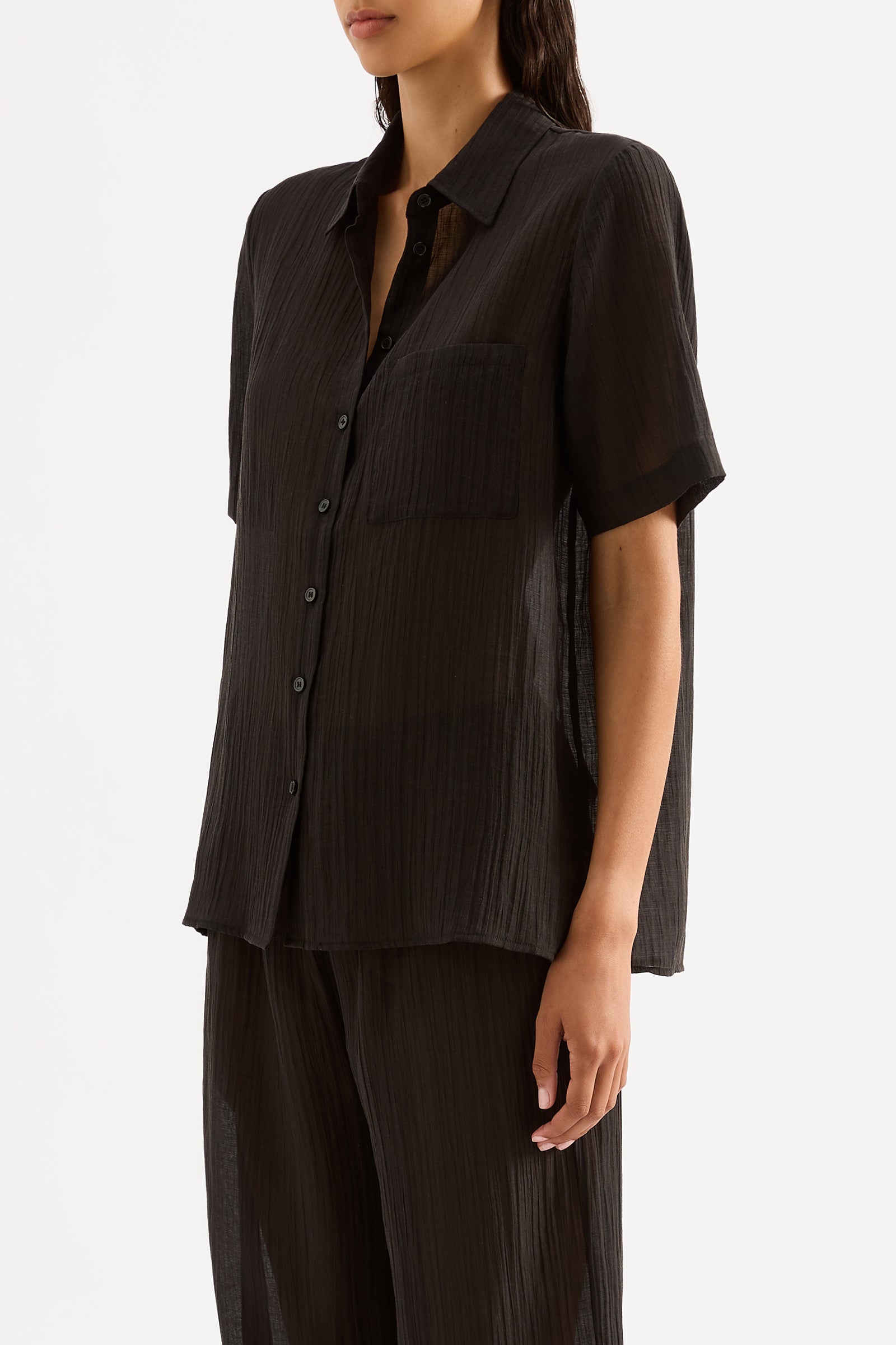 Montego Shirt Black 