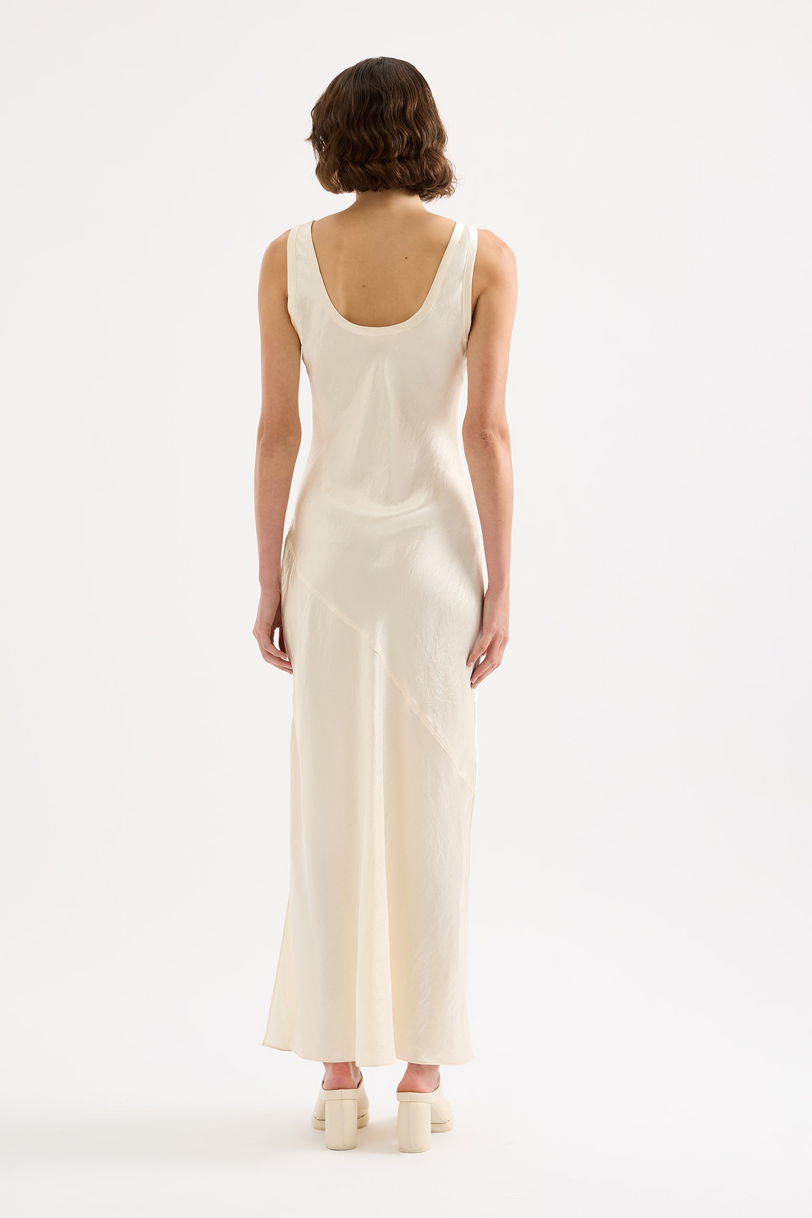 Asher Slip Dress Pearl 