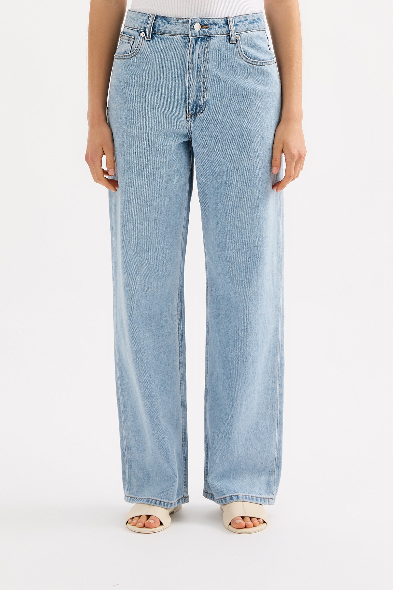 Organic Baggy Jean 90s Blue 