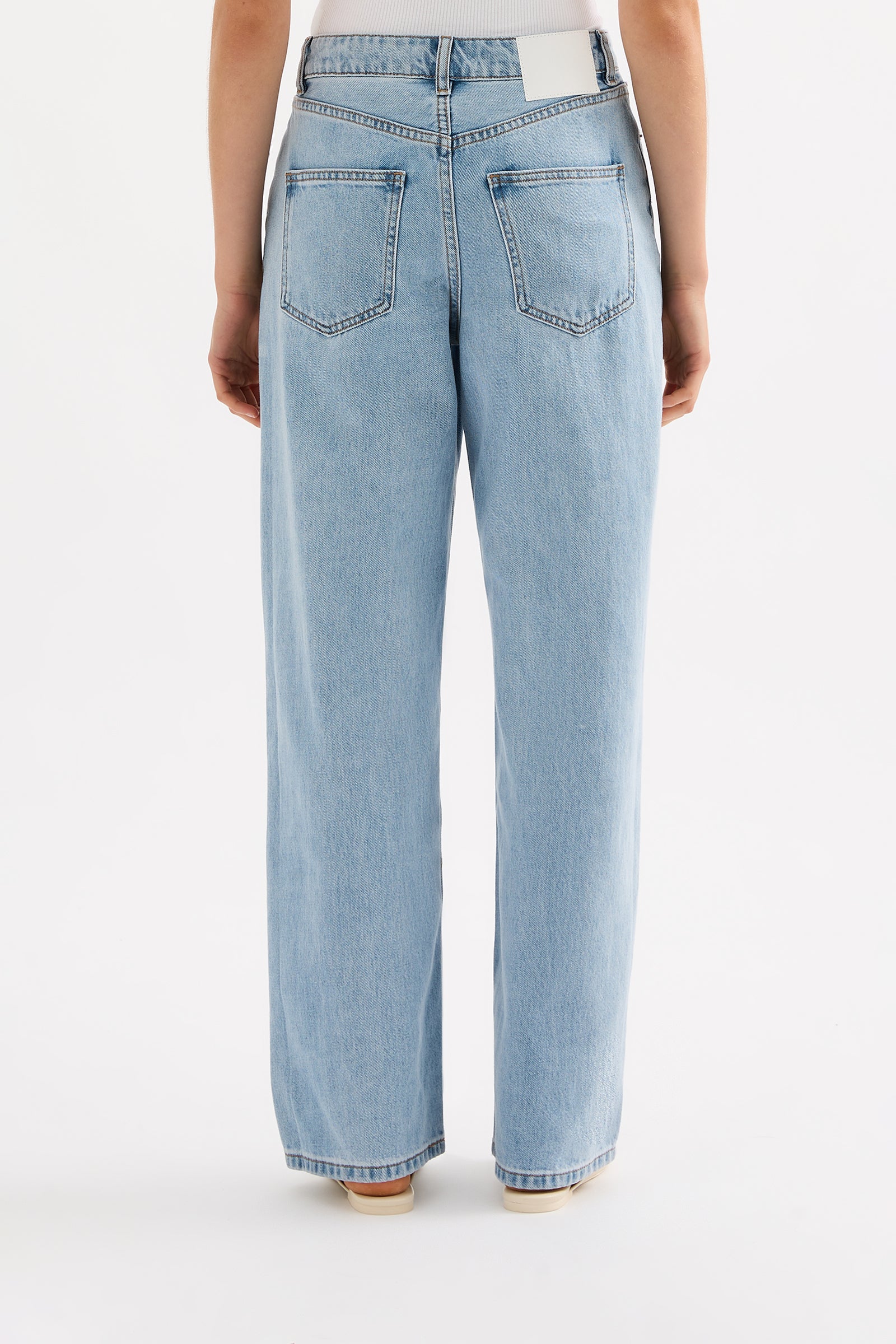 Organic Baggy Jean 90s Blue 