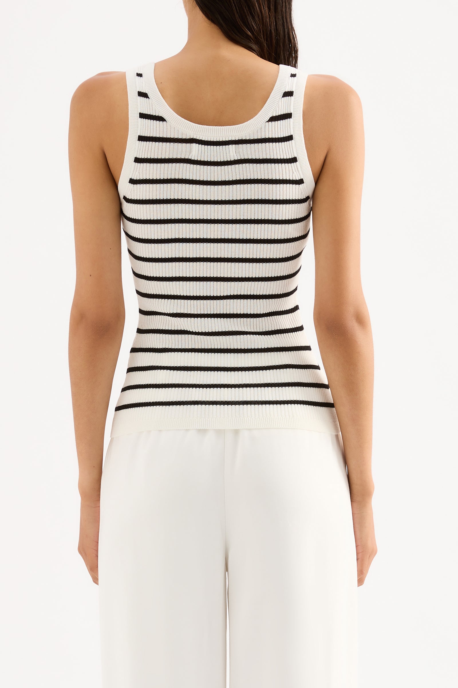 Rowan Knit Tank Black Stripe 