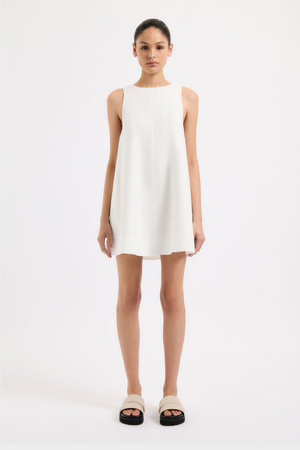 Nemi Linen Dress White 