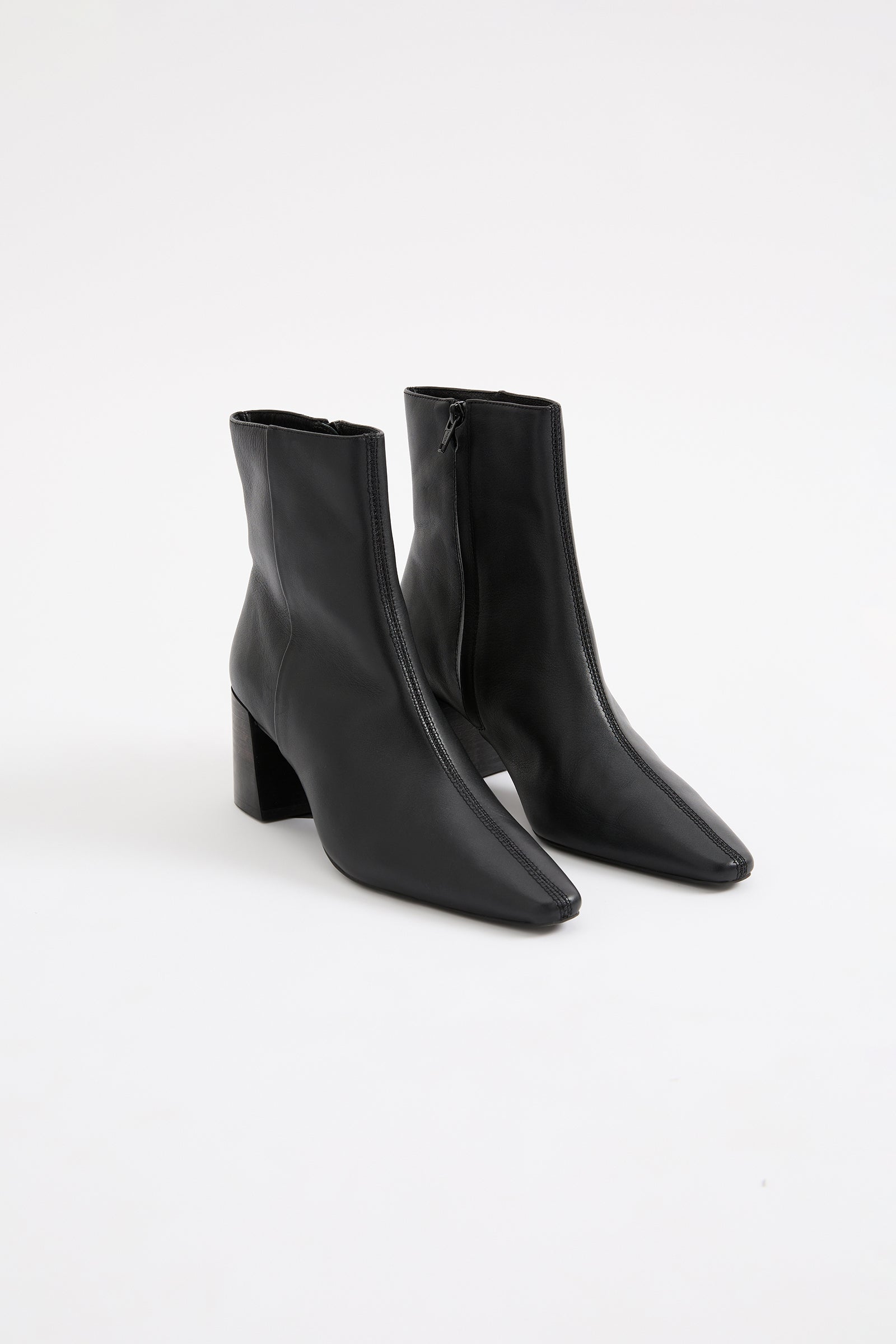 Arlo Leather Boot Black 