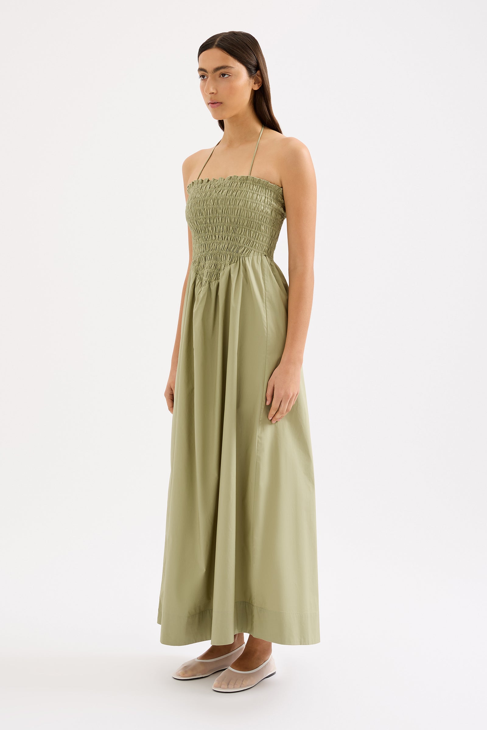 Inka Maxi Dress Sage 