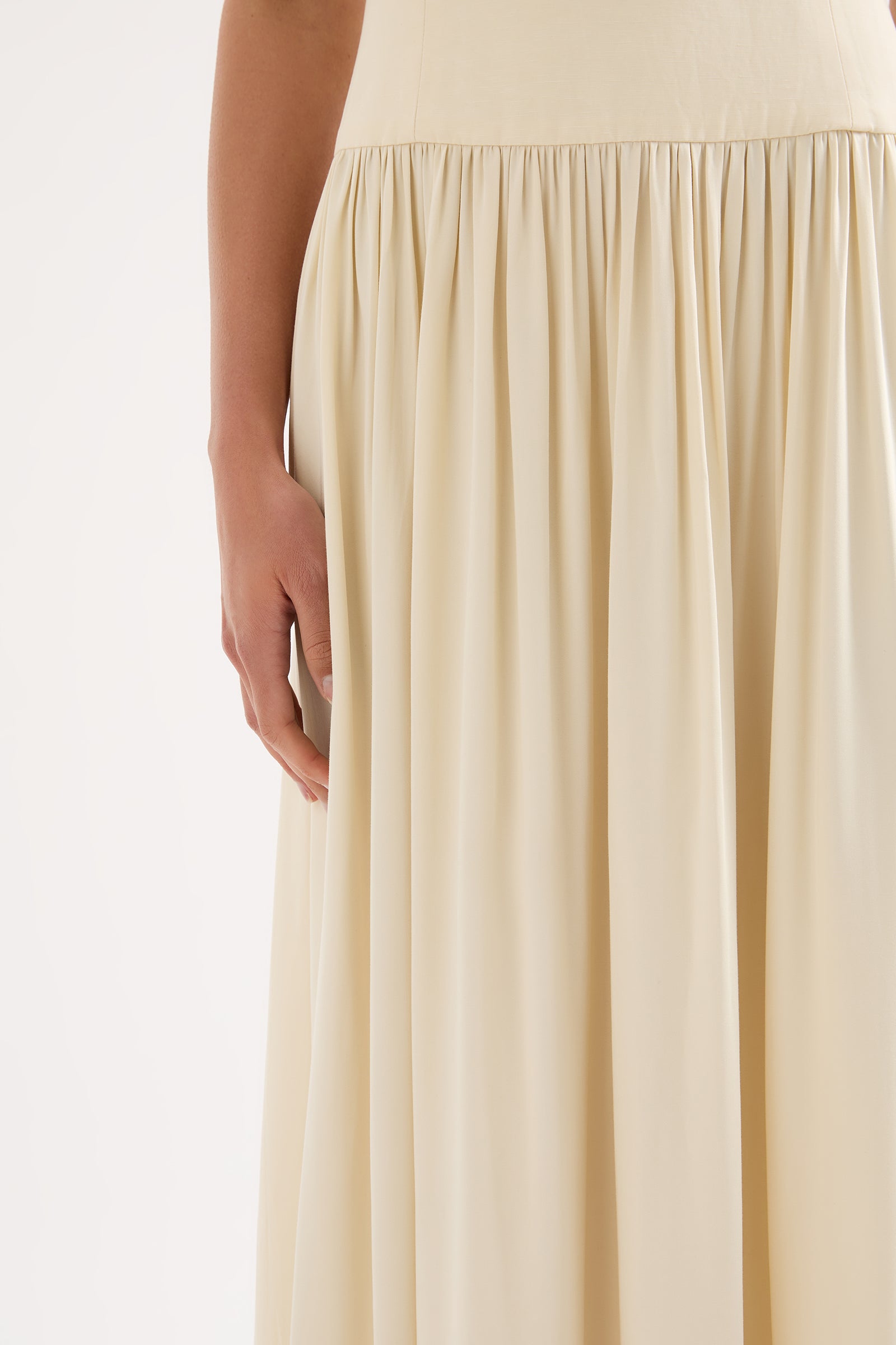 Salma Maxi Dress Buttermilk 