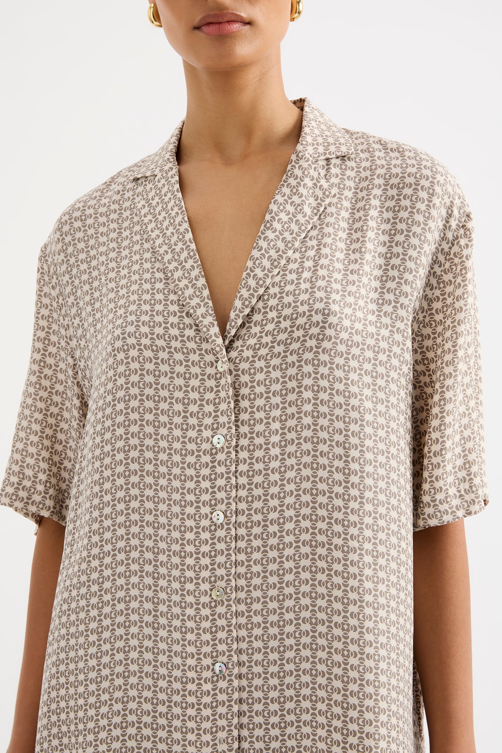 Moneta Cupro Shirt Moneta 